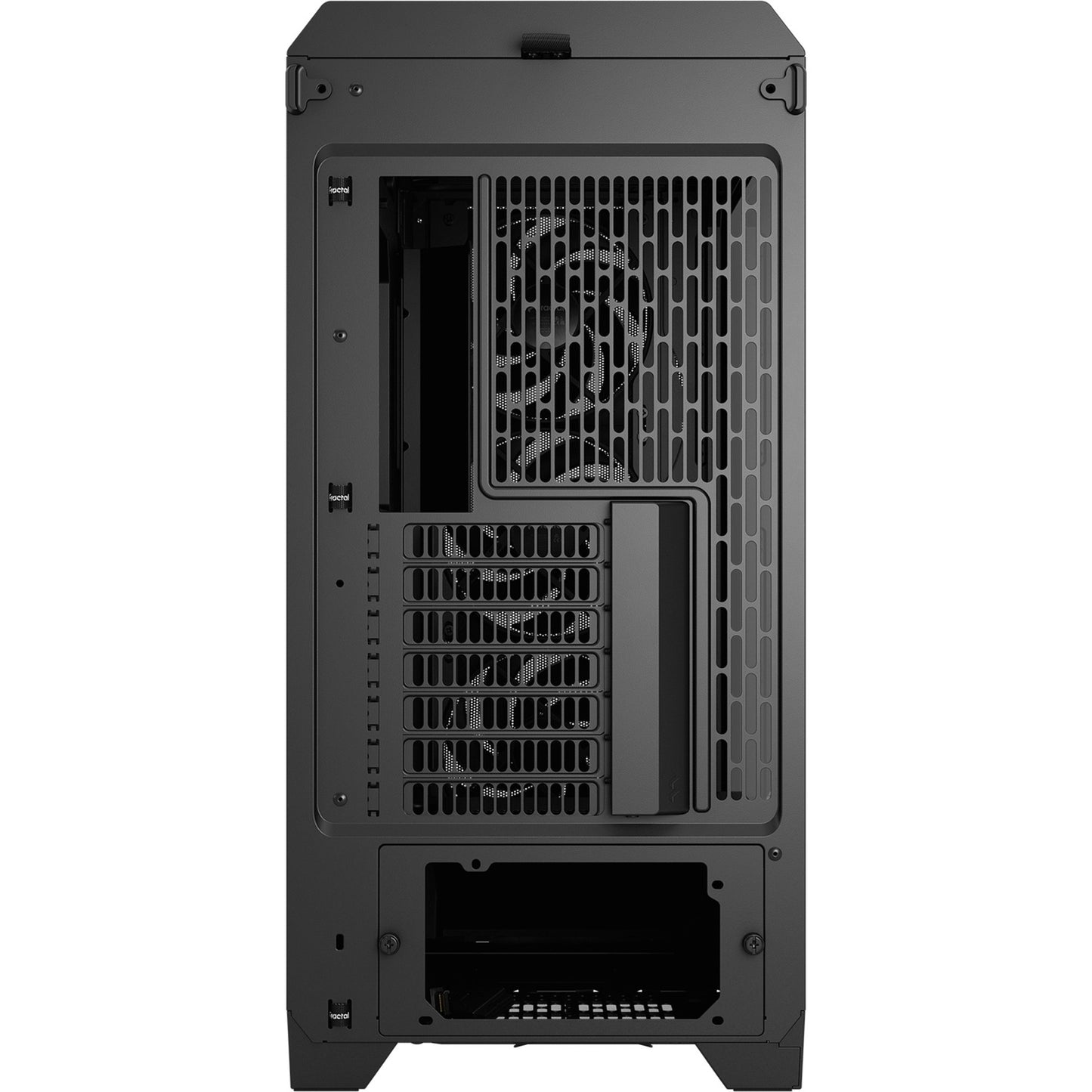 Fractal Design meshify 3 xl big tower behuizing (zwart | 2x usb-a | 1x usb-c | tempered glass)