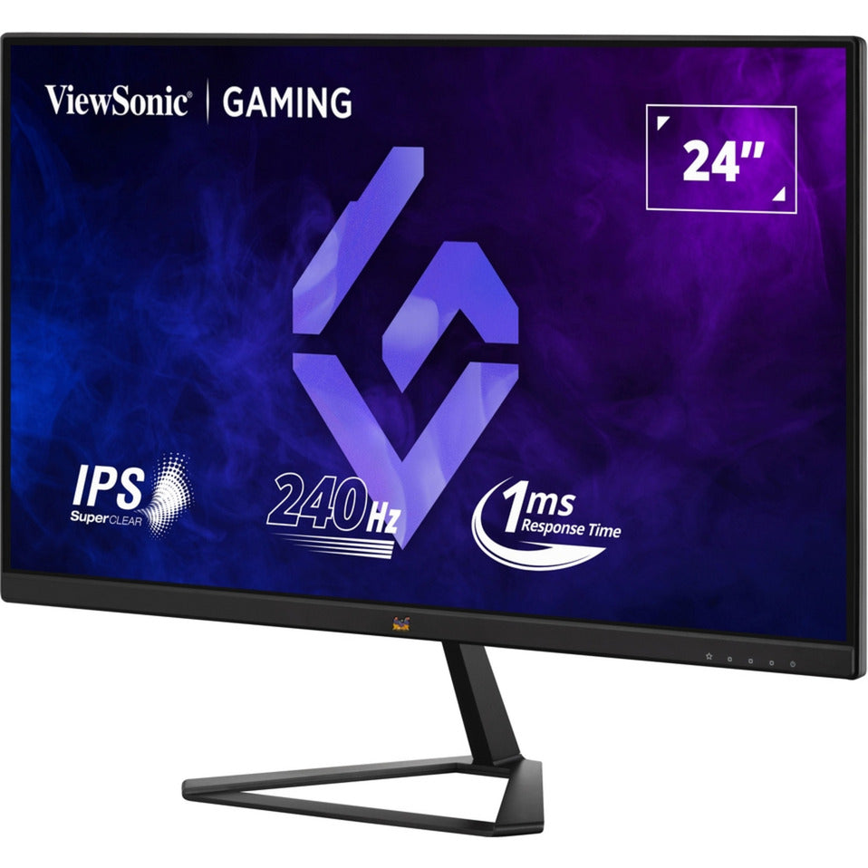 ViewSonic vx2479a-hd-pro 24 gaming monitor (zwart, 2x hdmi, 1x displayport, 240 hz)