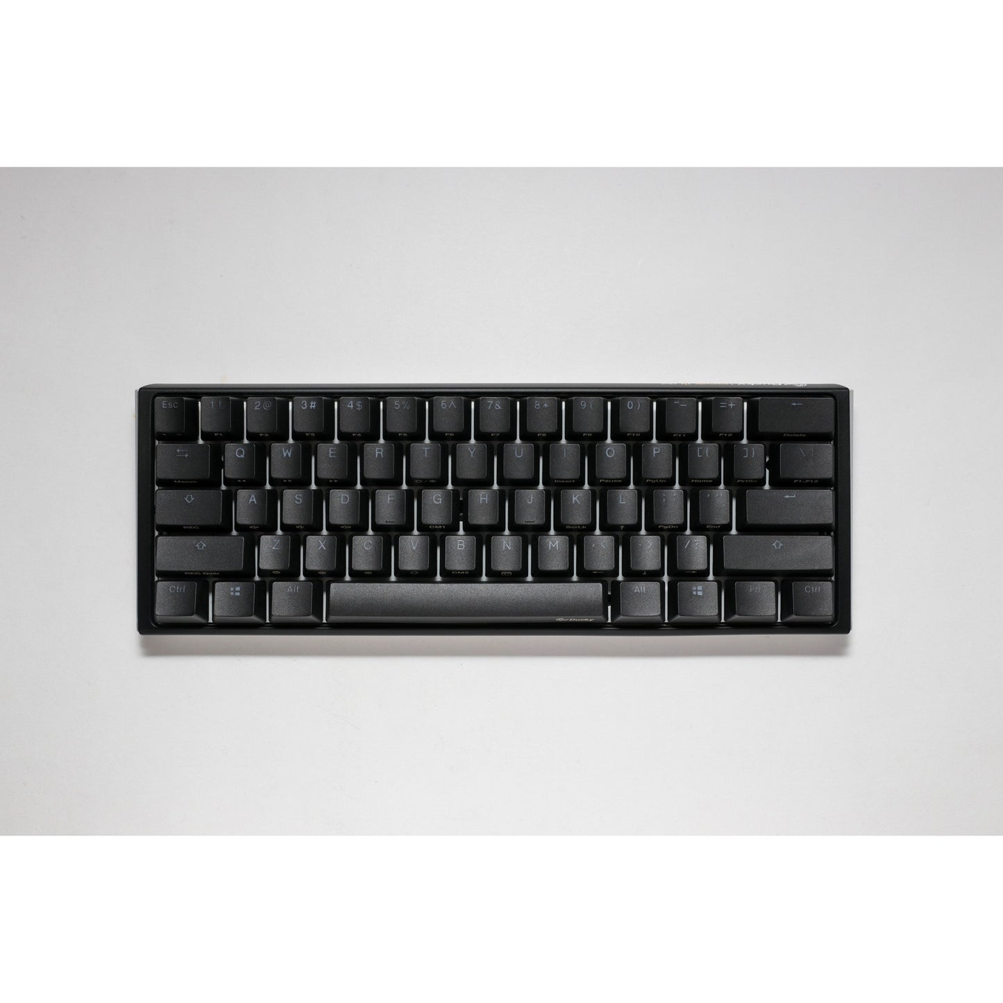 Ducky one 3 classic mini rgb mechanisch toetsenbord (zwart, us lay-out (qwerty), cherry mx brown, 60%, rgb led, double-shot pbt, hot-swappable, quack mechanics)