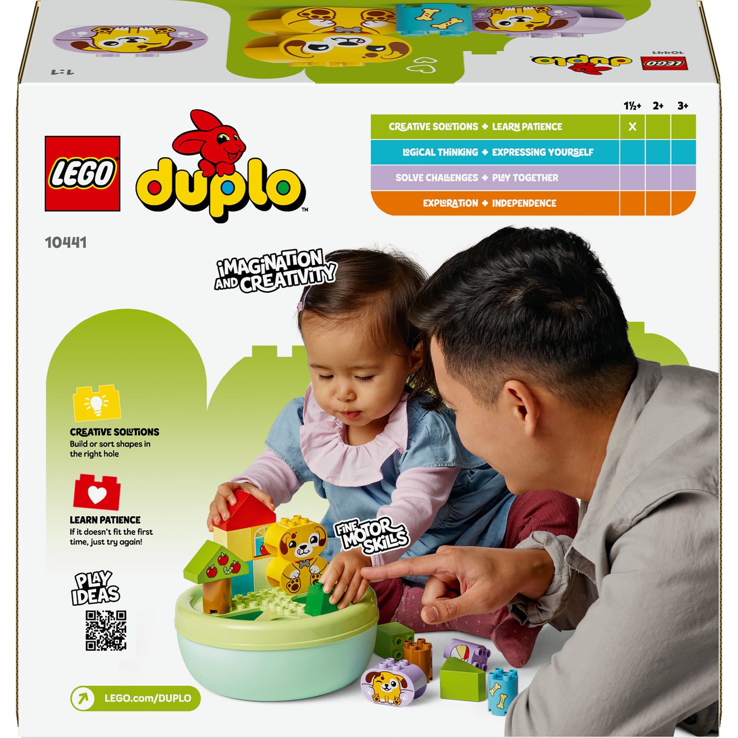 LEGO duplo 10441 vormenstoof puppyhuis