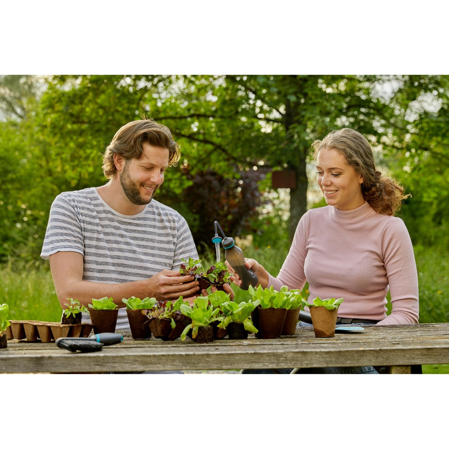 GARDENA soft sprayer plantenspuit (grijs, 11102-20, 0,45 l)