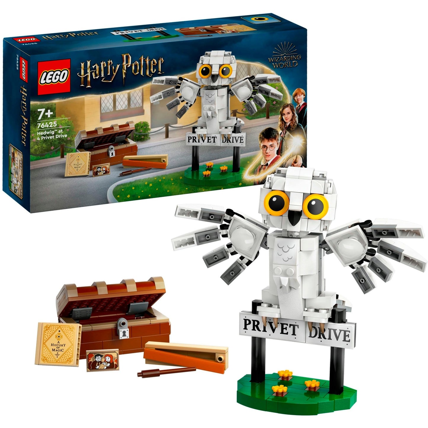 LEGO harry potter - hedwig bij ligusterlaan 4 constructiespeelgoed (76425)