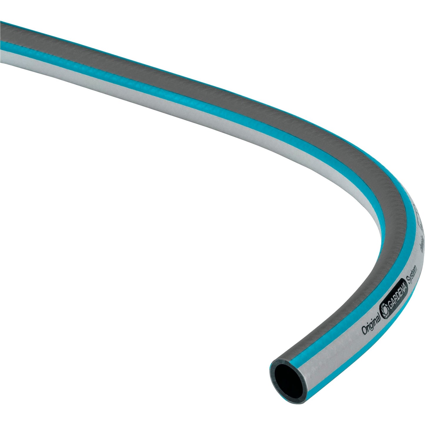 GARDENA classic slang 19 mm (3 4 ) (grijs turquoise, 18025-20, 50 m)
