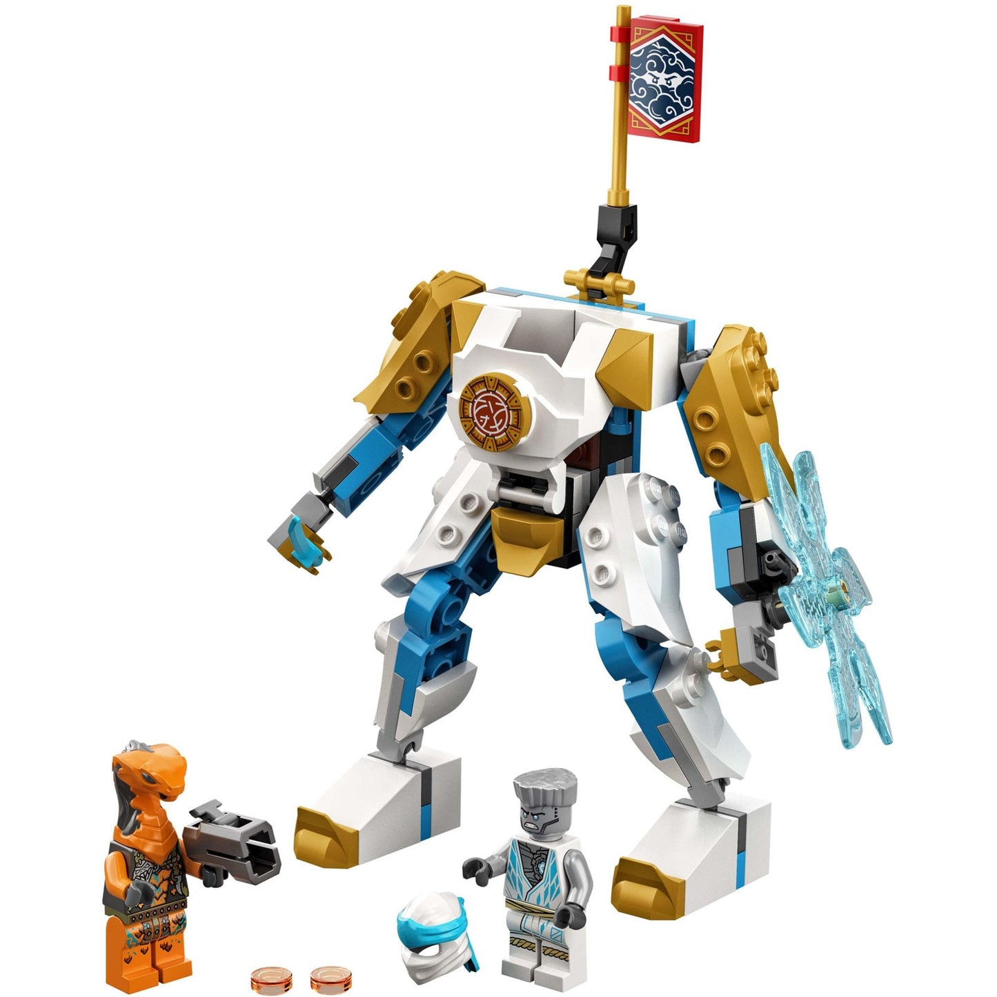 LEGO ninjago - zane's power-upmecha evo constructiespeelgoed (71761)