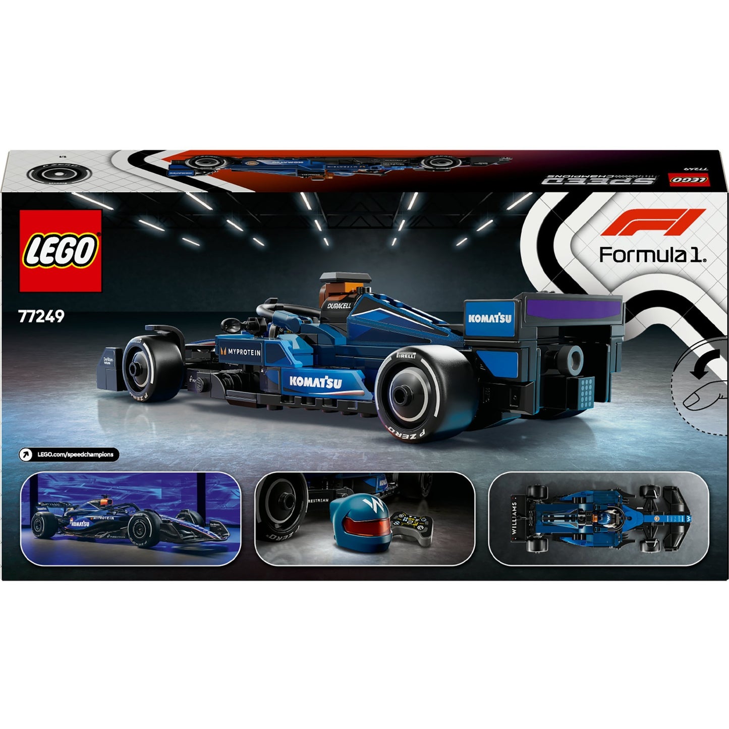 LEGO speed champions 77249 williams racing fw46 f1 racewagen