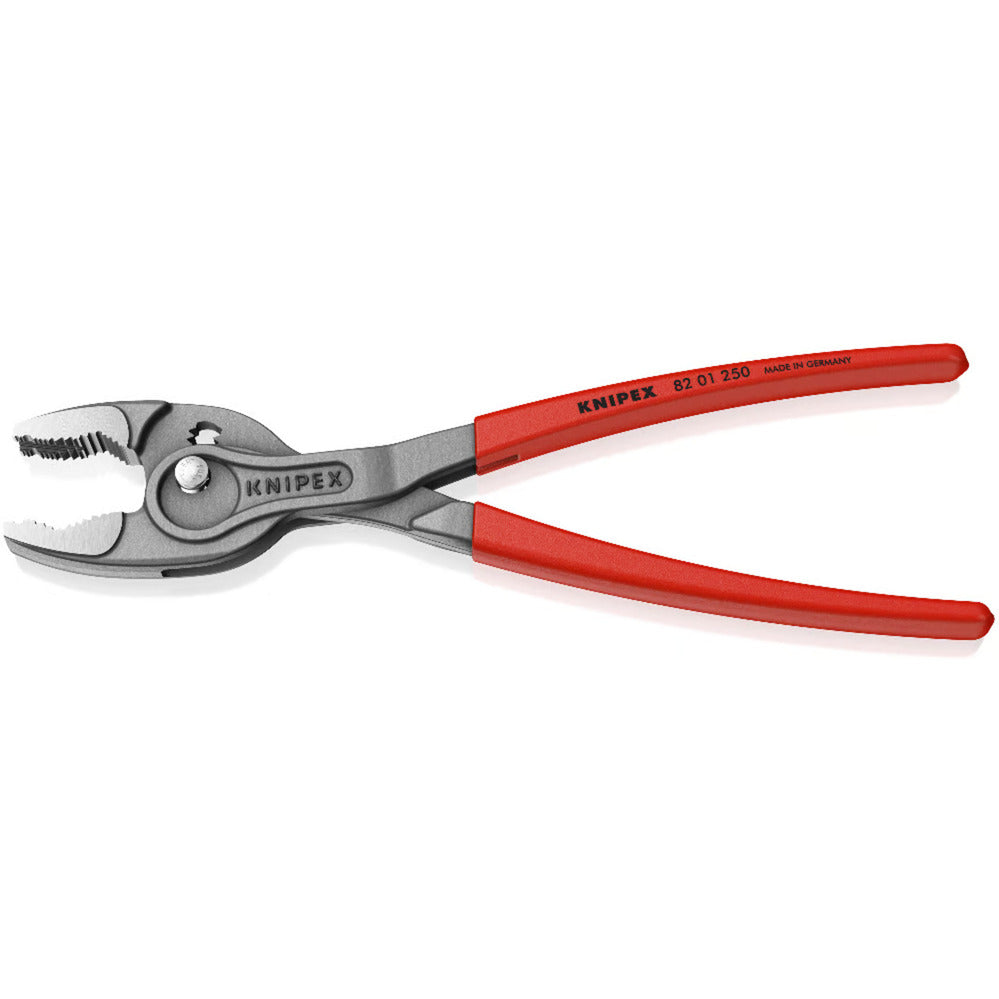 KNIPEX twingrip, voor- en zij-grijptang (rood)