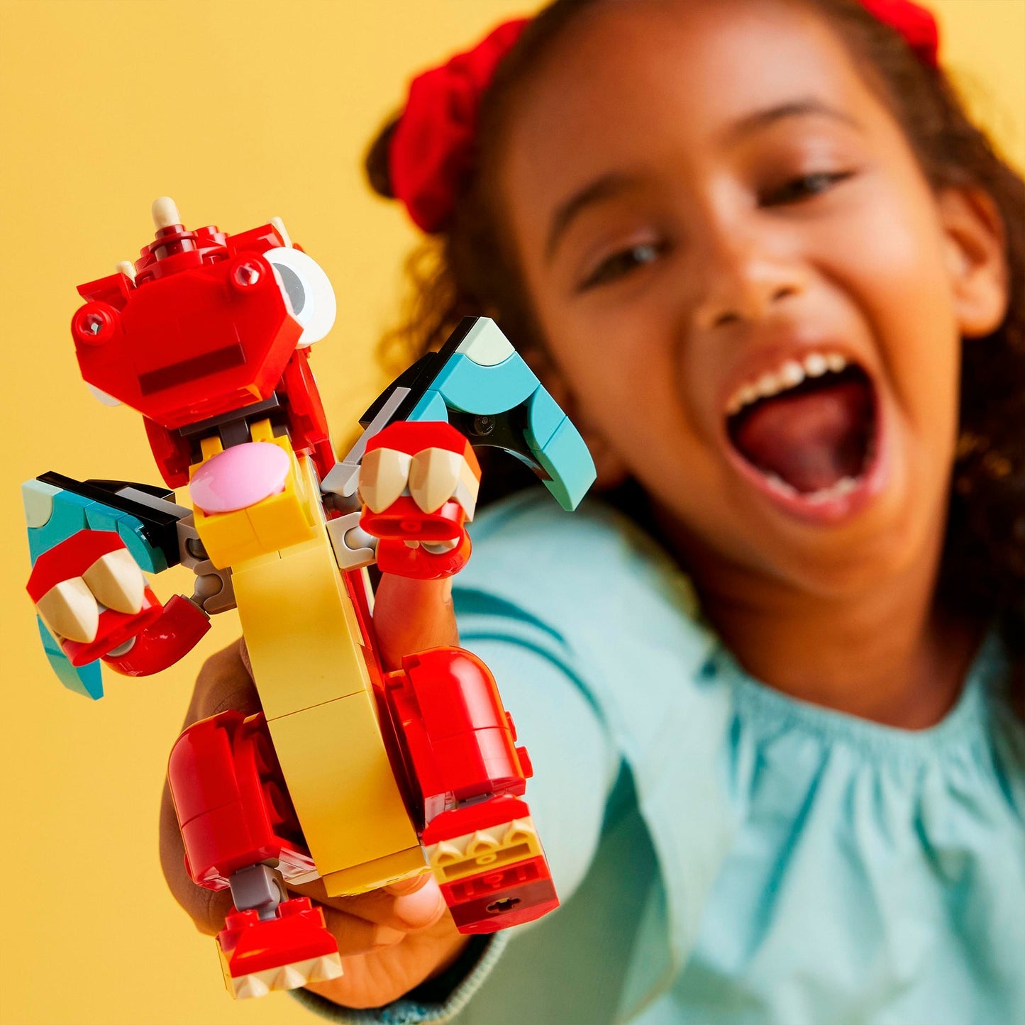 LEGO creator 3-in-1 - rode draak constructiespeelgoed (31145)