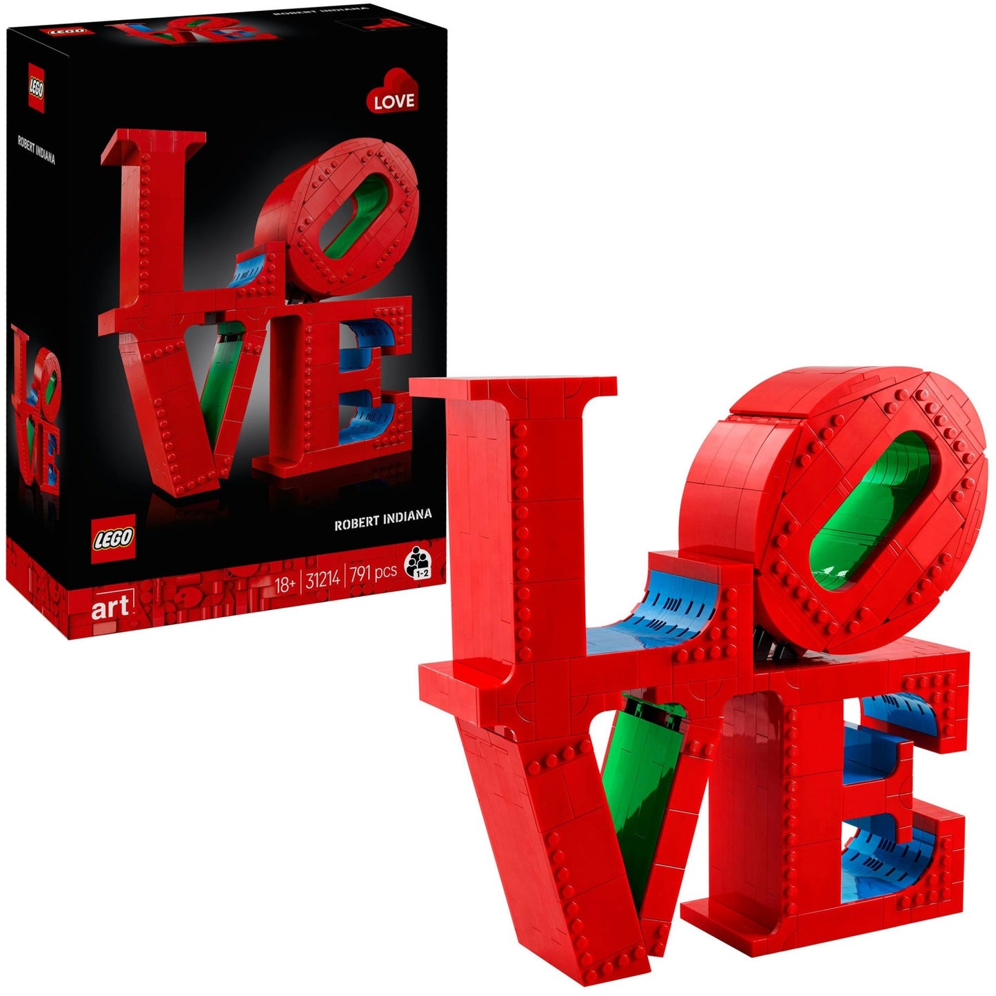 LEGO art - love constructiespeelgoed (31214)