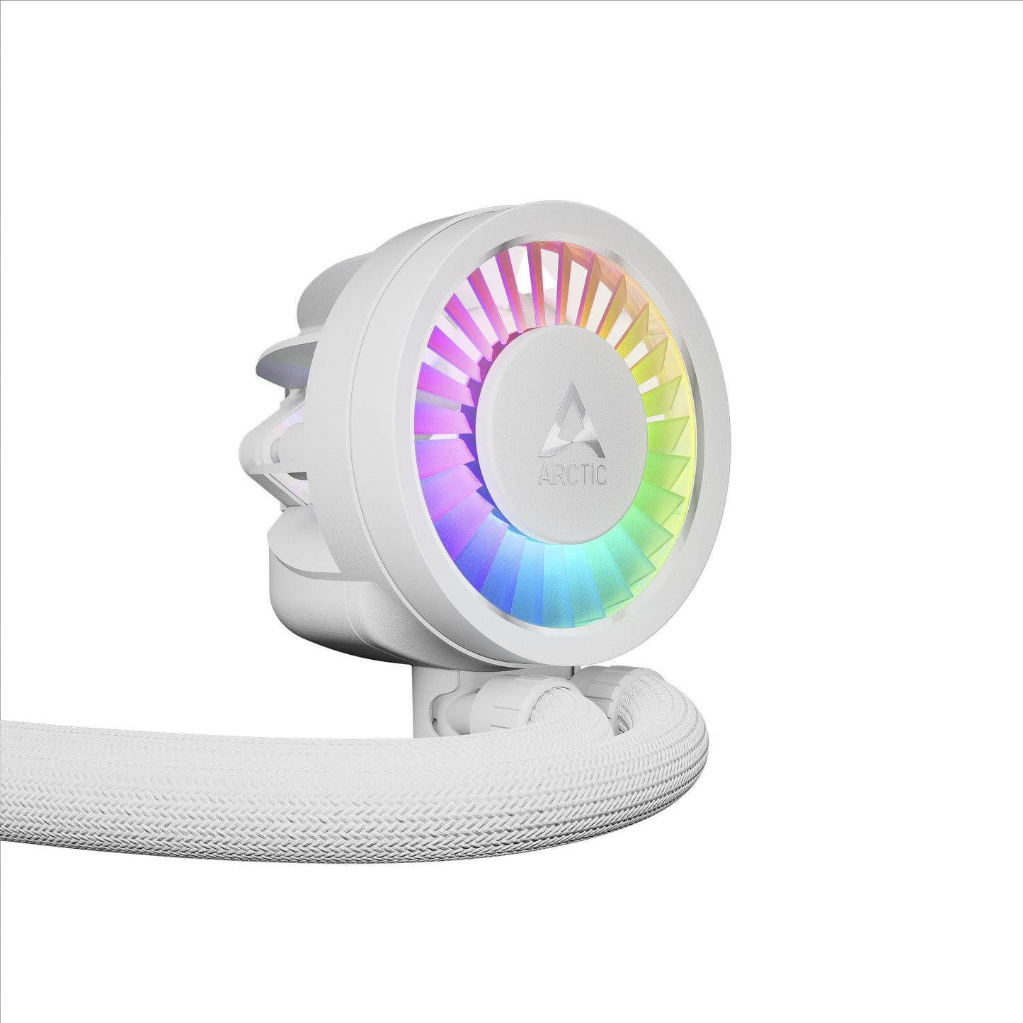 ARCTIC liquid freezer iii pro 280 a-rgb waterkoeling (wit, 4-pins pwm fan-connector)