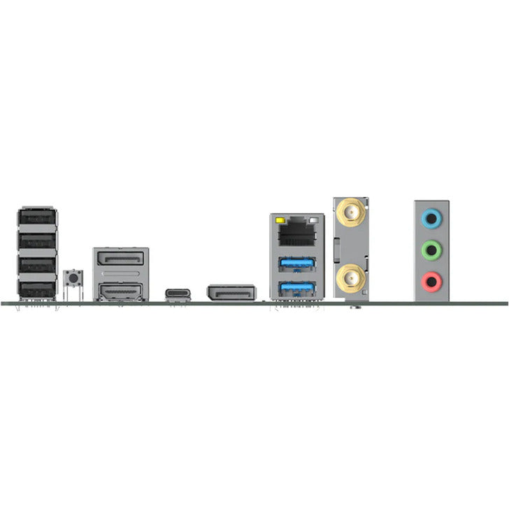 MAXSUN ms-esport h810m wifi ice socket 1851 moederbord (wit, 2.5 gb-lan, wlan, bt, sound, µatx)