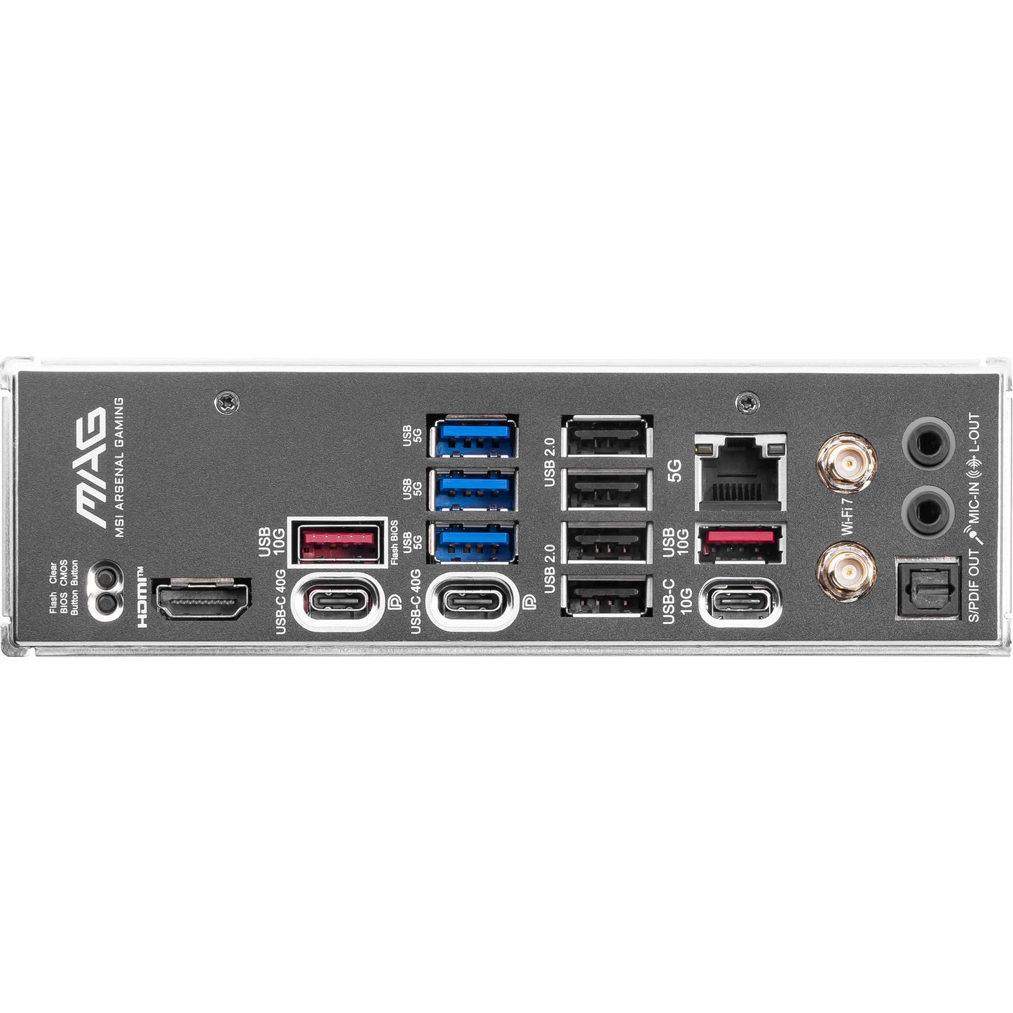 MSI mag x870e tomahawk wifi socket am5 moederbord (zwart, 5gb-lan, wi-fi 7, bt, sound, atx)