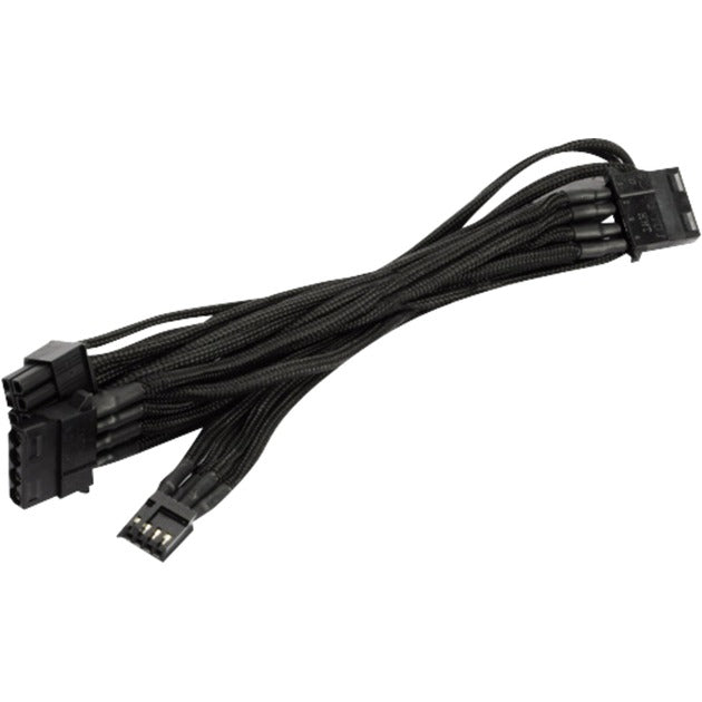 SilverStone modulaire voedingskabel pp06b-3per10f (zwart, 1 meter, lite retail)