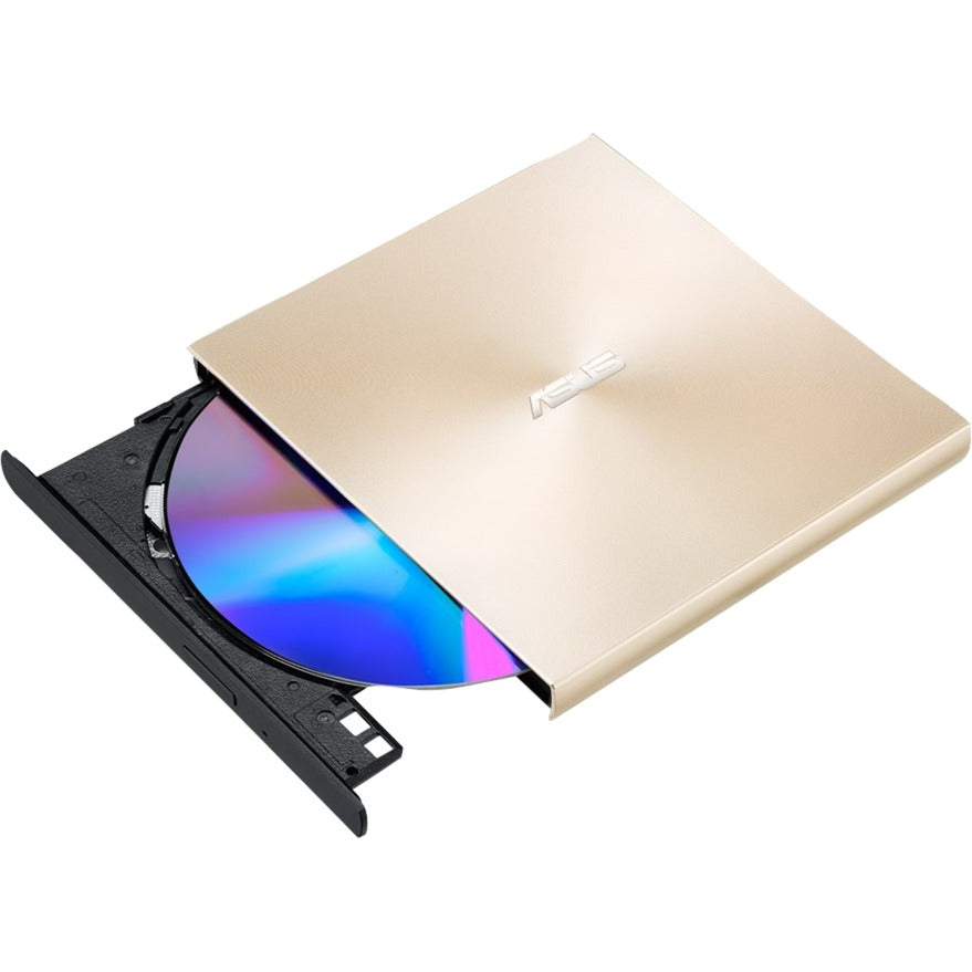 ASUS zendrive u9m (sdrw-08u9m-u) externe dvd-brander (goud)