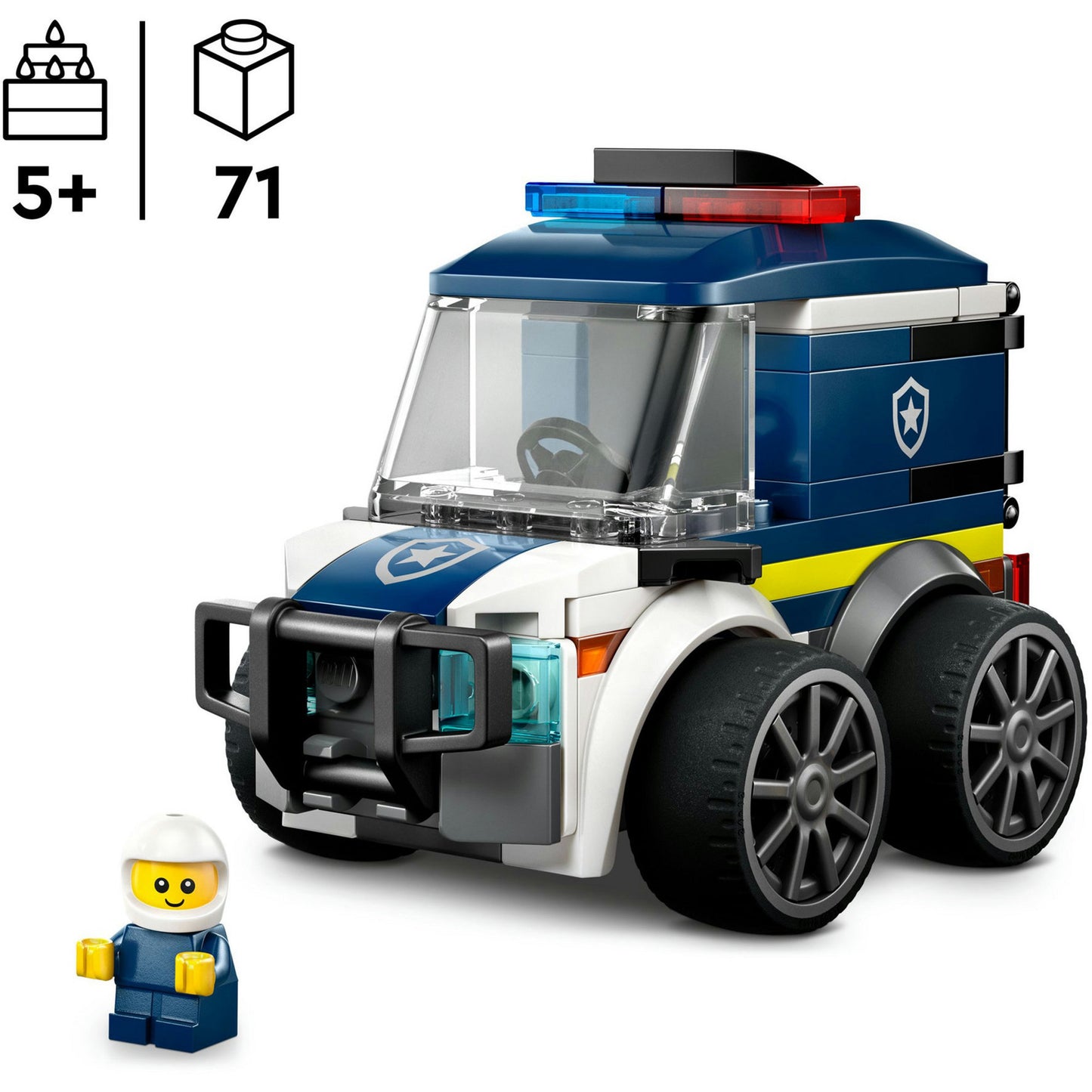 LEGO city 60481 voertuigen politiewagen