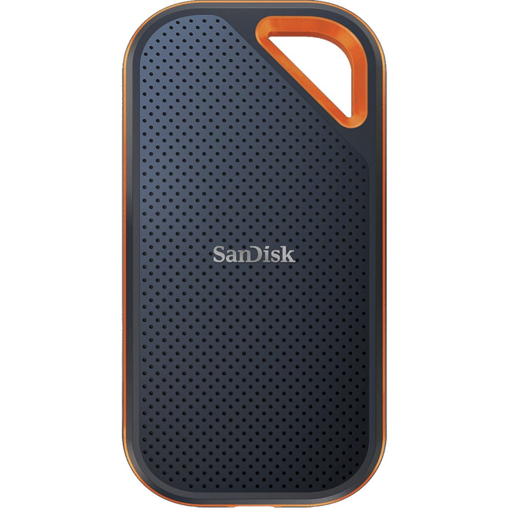 SanDisk extreme pro portable v2, 1 tb externe ssd (zwart oranje, sdssde81-1t00-g25, usb-c)