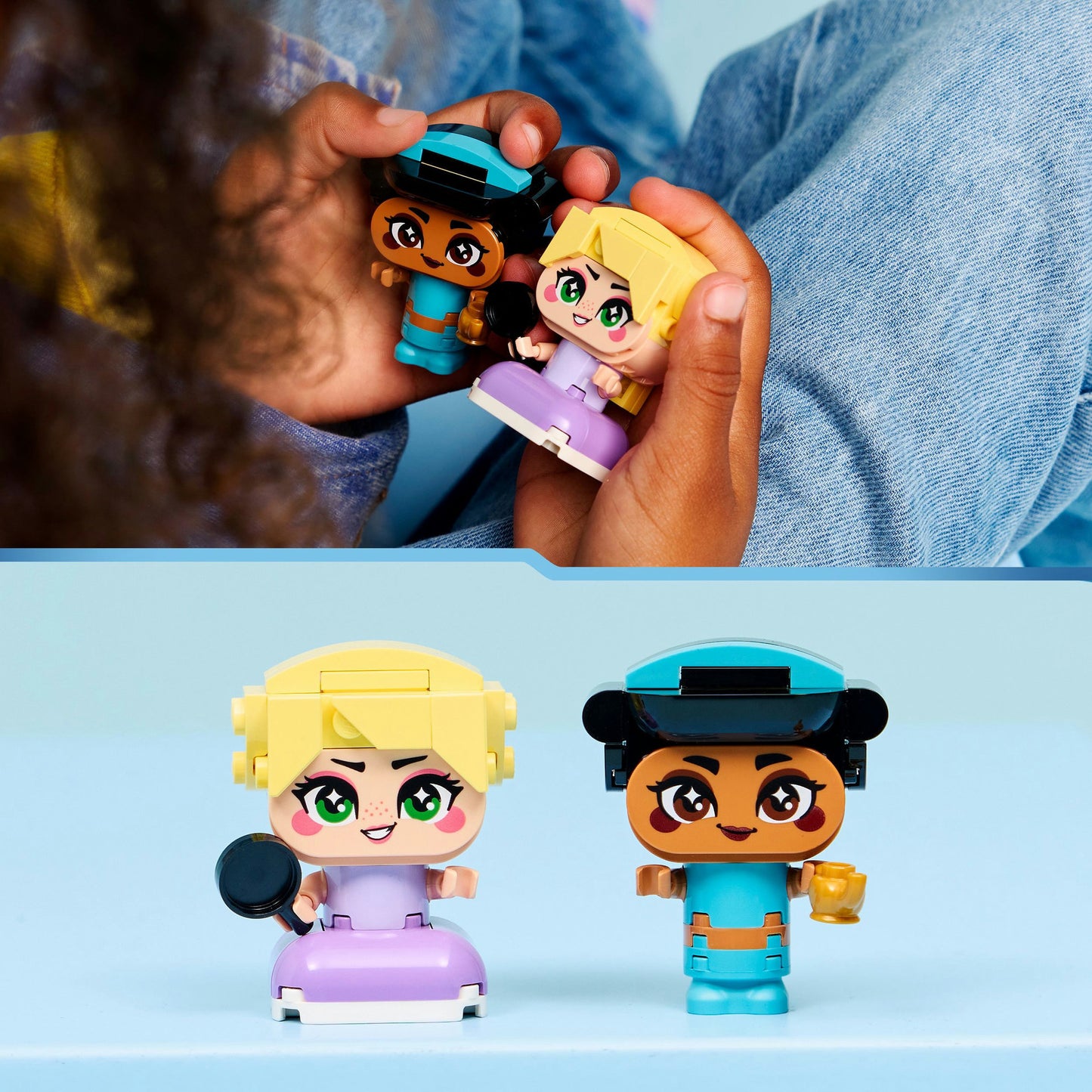 LEGO disney princess 43303 mini jasmine en rapunzel