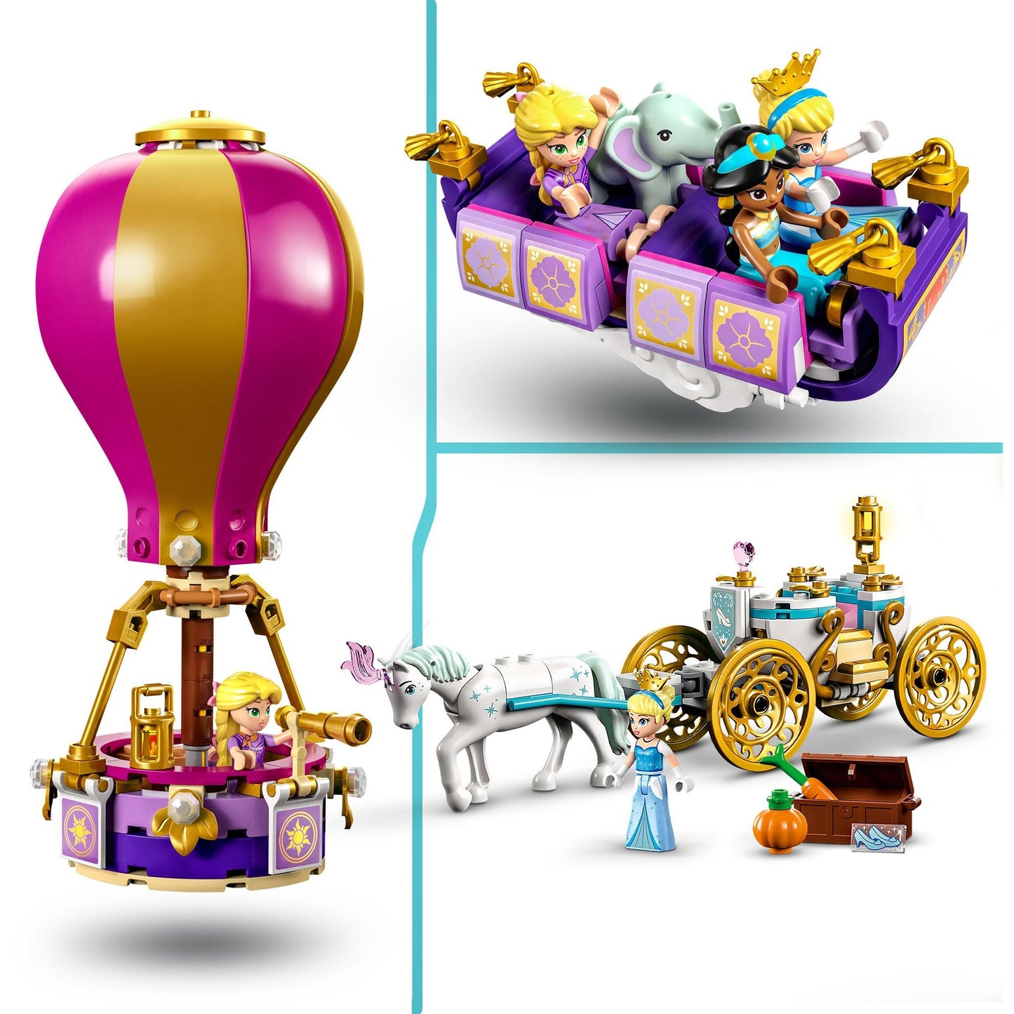 LEGO disney princess - betoverende reis van prinses constructiespeelgoed (43216)