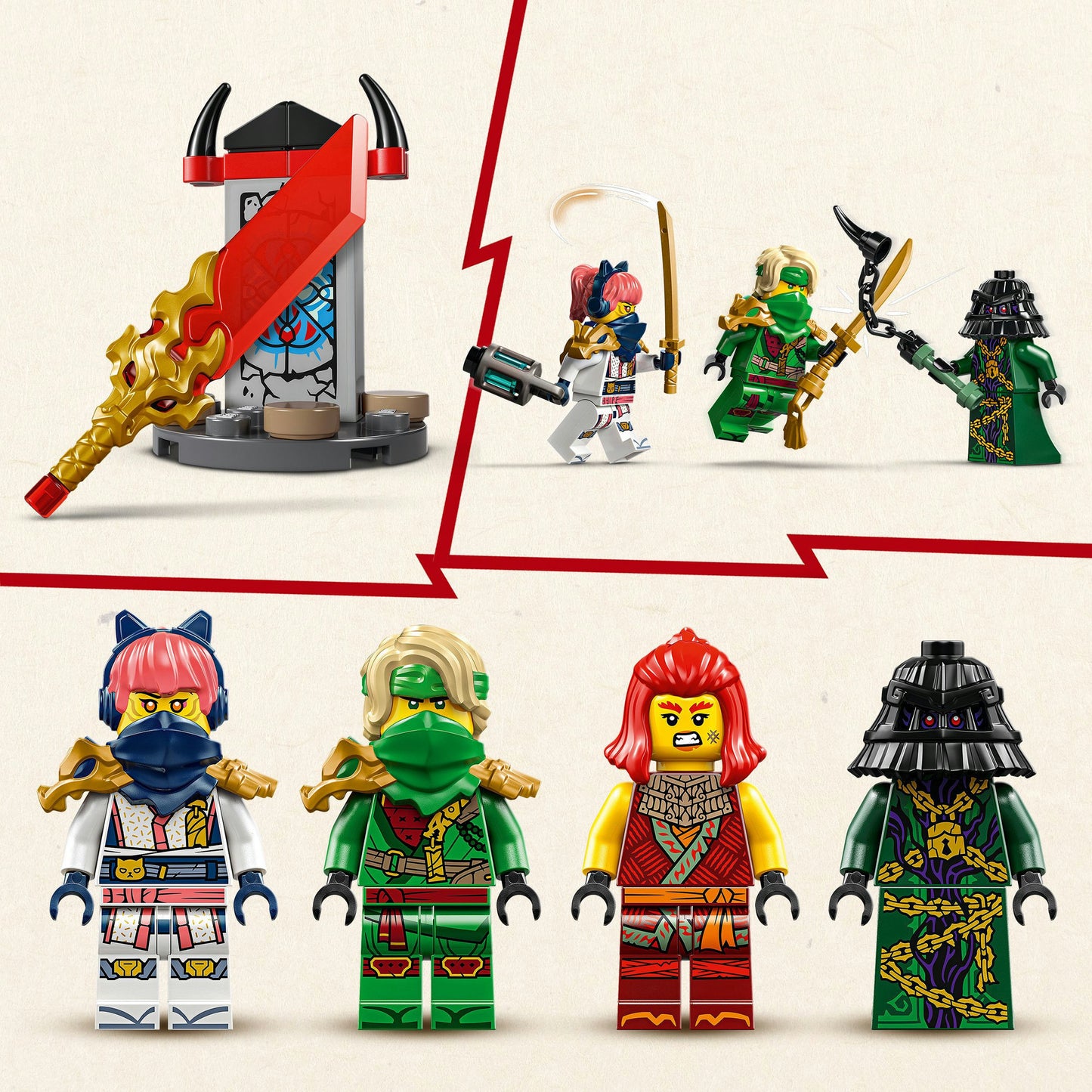 LEGO ninjago 71842 rontu de meesterdraak