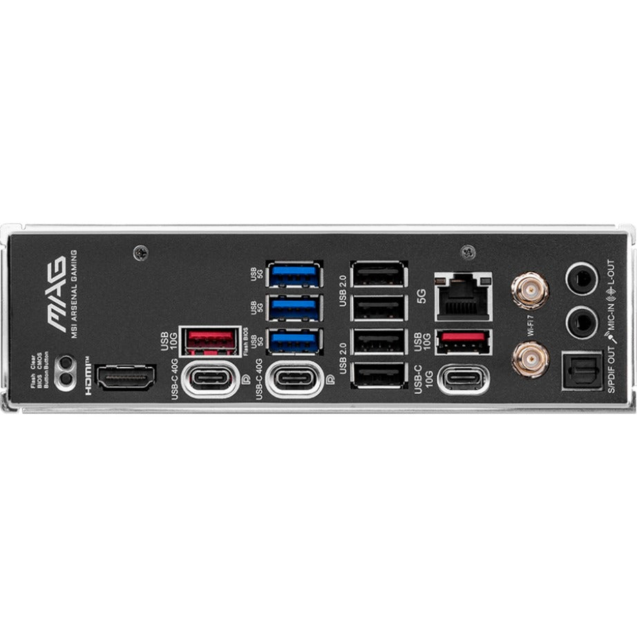 MSI mag x870 tomahawk wifi socket am5 moederbord (raid, 5 gb-lan, wlan, bt, sound, atx)