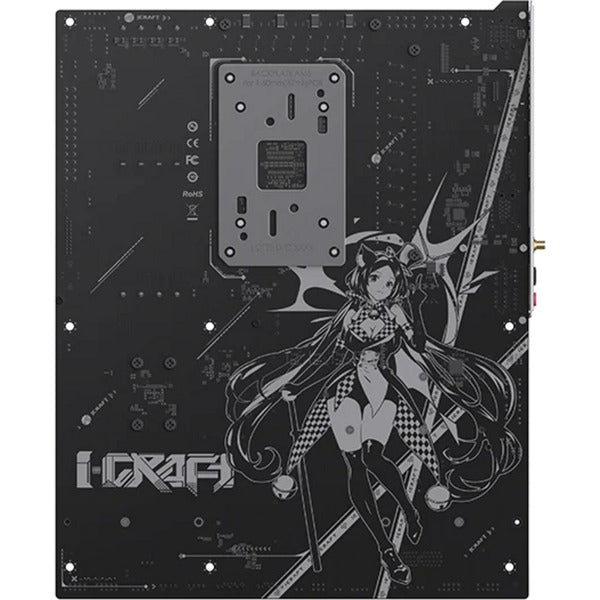MAXSUN ms-icraft b850 aiga socket am5 moederbord (zwart, raid, 5.0 gb-lan, wlan, bt, sound, atx )