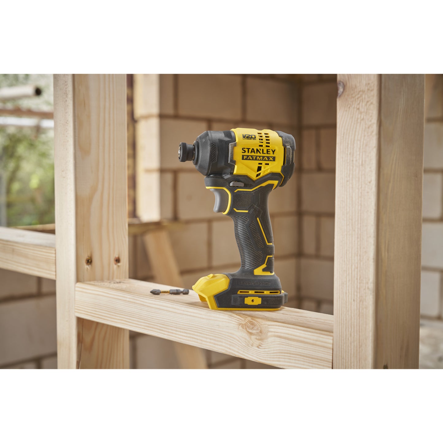 Stanley fatmax v20 18v slagschroevendraaier (zwart geel, accu en oplader niet inbegrepen)