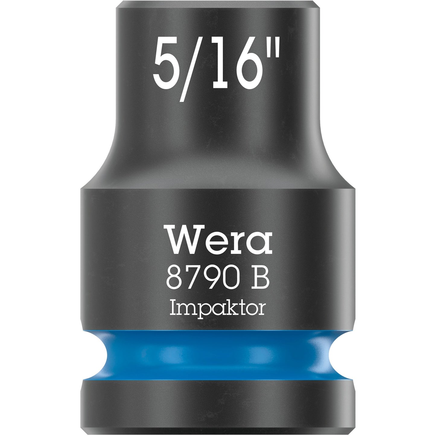 Wera 9608 dop-magneetstrip b impaktor imperial 1 dopsleutel (zwart groen, 9‑delig)