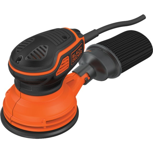 BLACK+DECKER excentrische schuurmachine ka199-qs (oranje zwart)