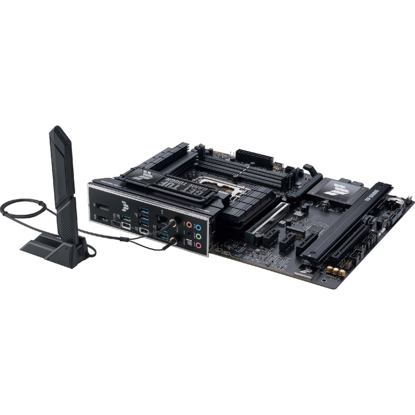 ASUS tuf gaming z890-plus wifi socket 1851 moederbord (raid, 2.5gb-lan, wi-fi 7, bt, sound, atx)