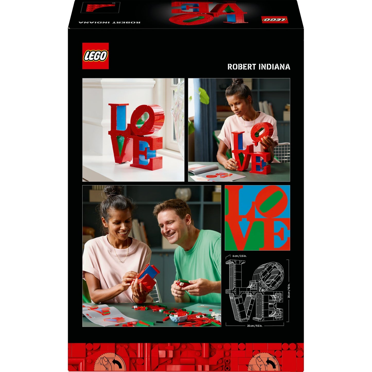 LEGO art - love constructiespeelgoed (31214)
