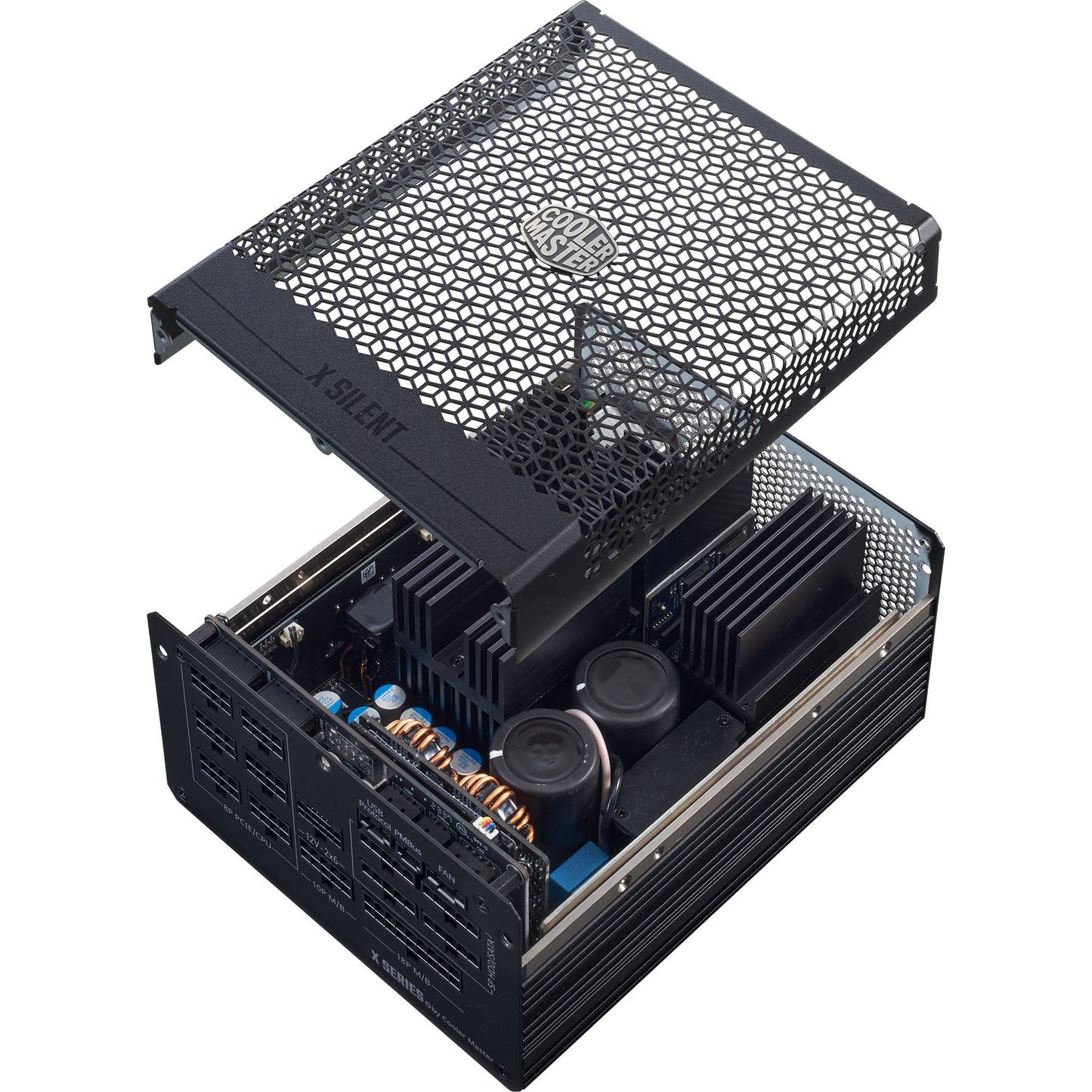 Cooler Master , 1100 watt voeding (zwart)