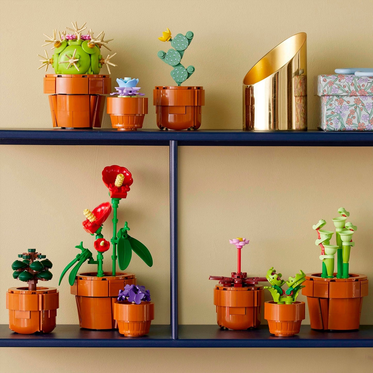 LEGO icons 10329 miniplantjes