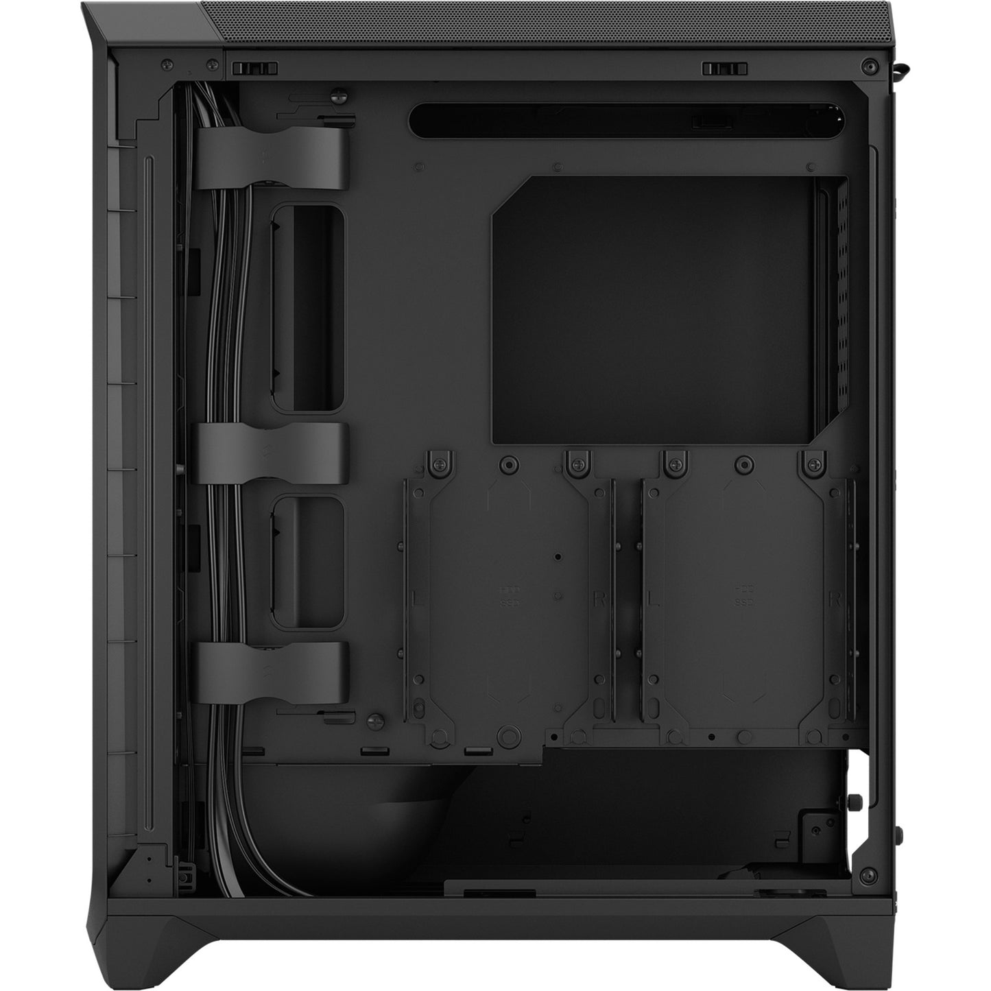 Fractal Design meshify 3 midi tower behuizing (zwart | 2x usb-a | 1x usb-c)