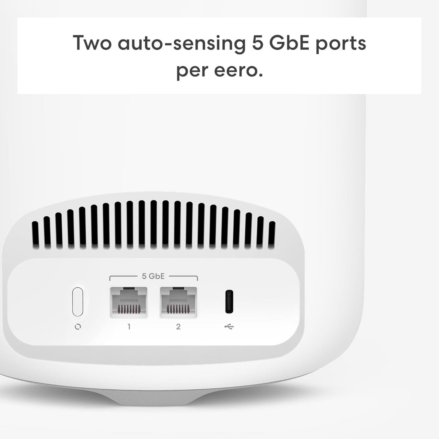 eero Pro 7 mesh wifi router, 3 stuks mesh router (Wit)