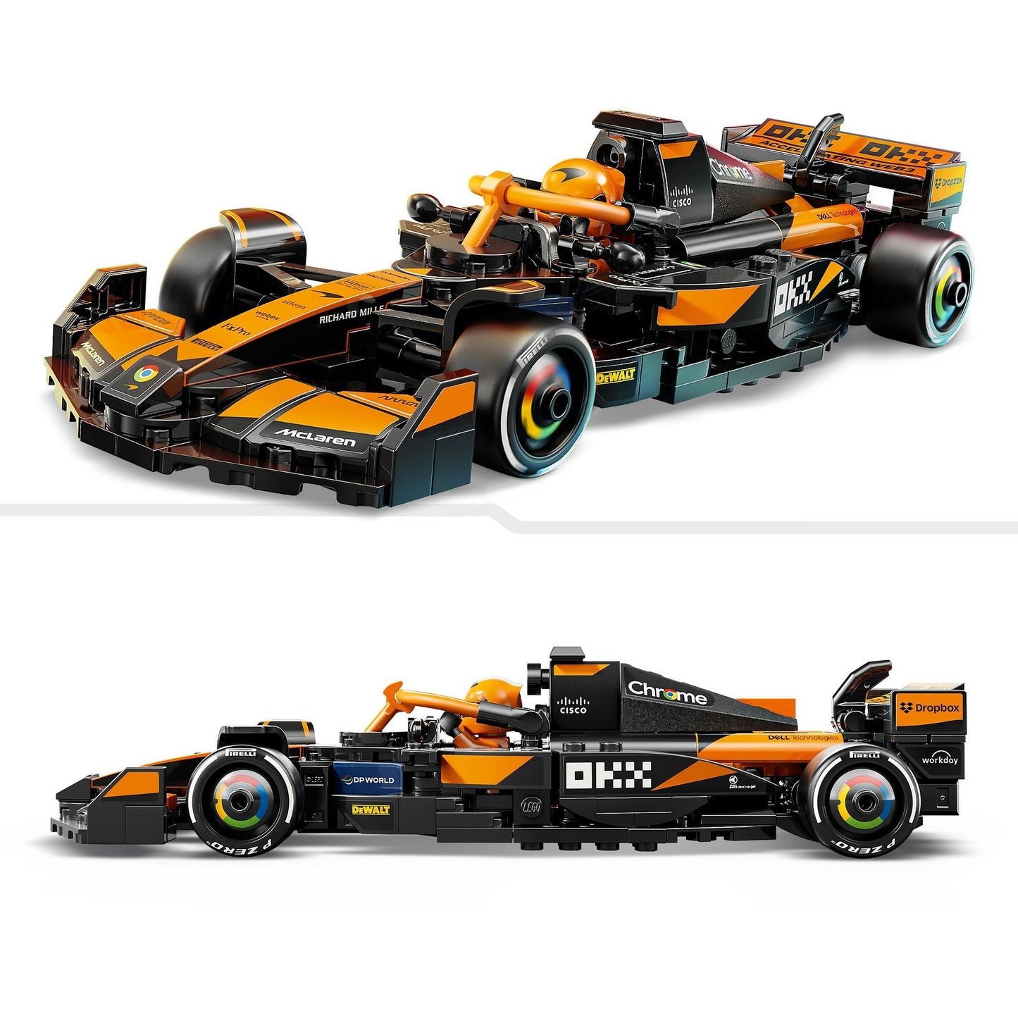 LEGO speed champions 77251 mclaren f1 team mcl38 racewagen