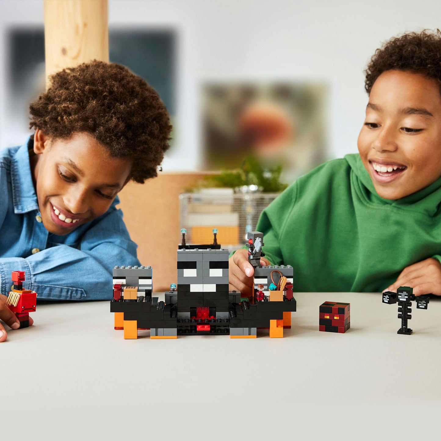 LEGO minecraft 21590 de wither-strijd