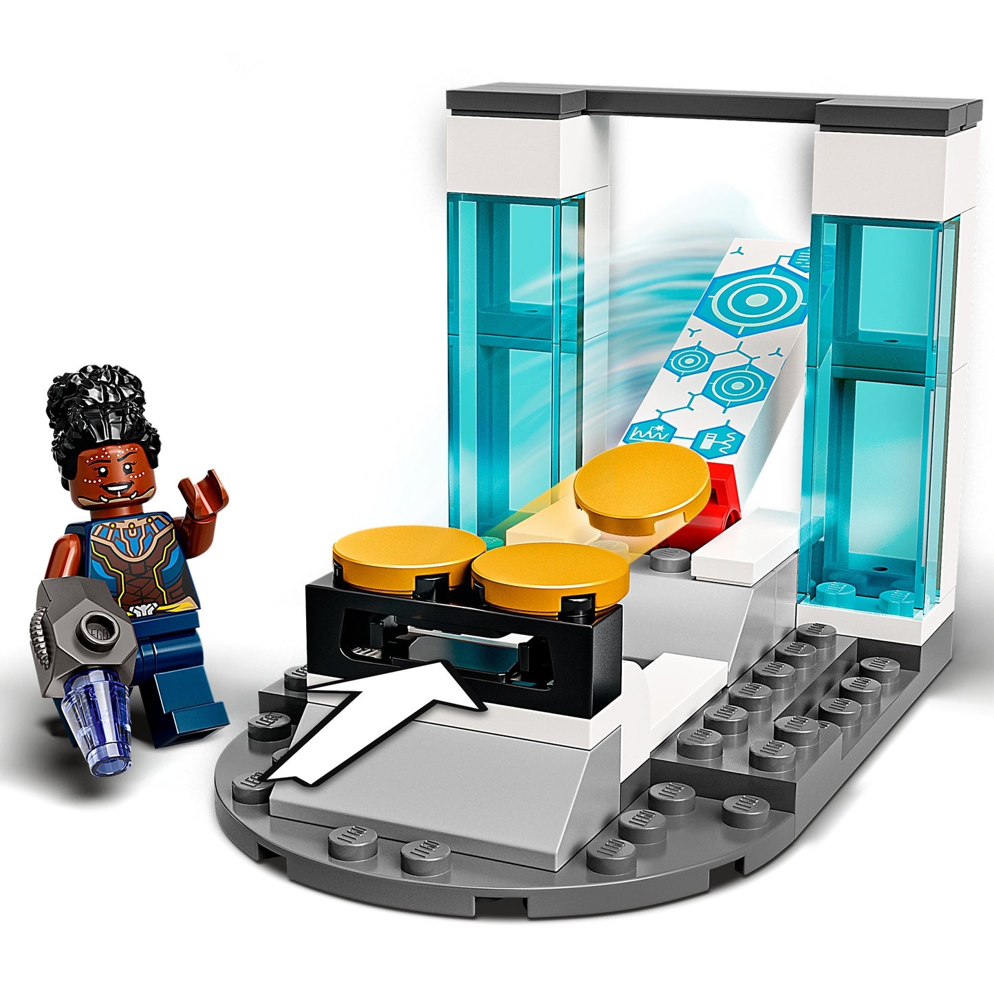 LEGO marvel - shuri’s lab constructiespeelgoed (76212)