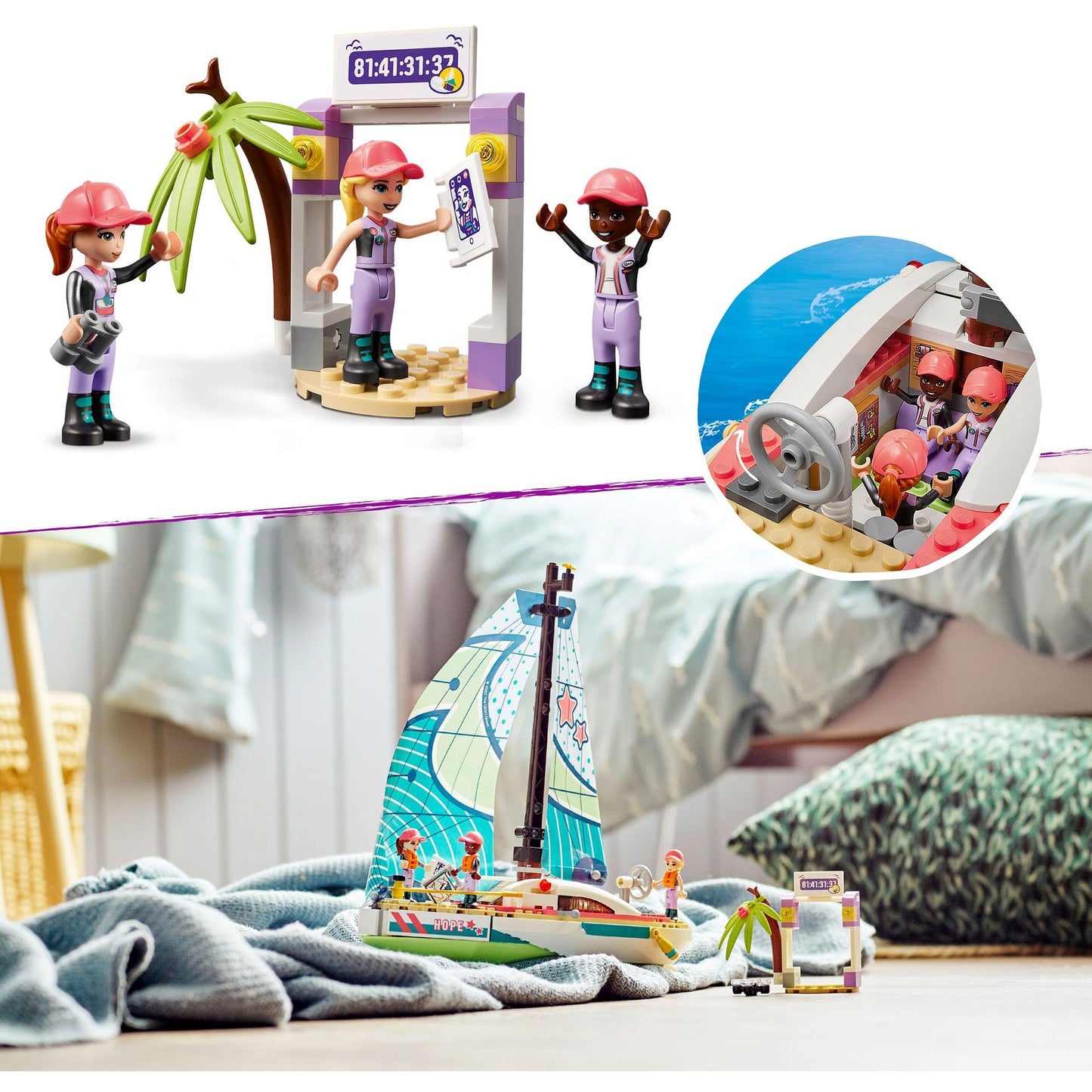 LEGO friends - stephanies zeilavontuur constructiespeelgoed (41716)
