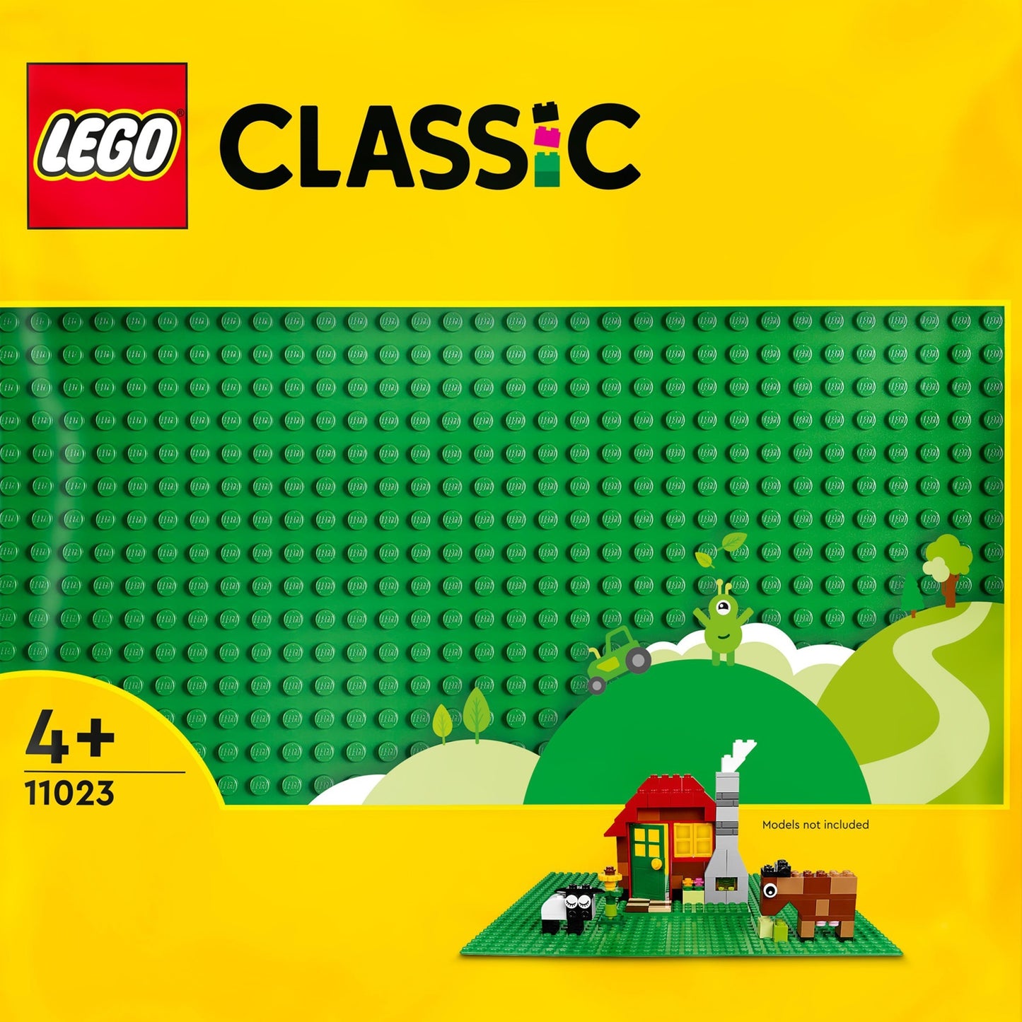 LEGO classic 11023 bouwplaat groen