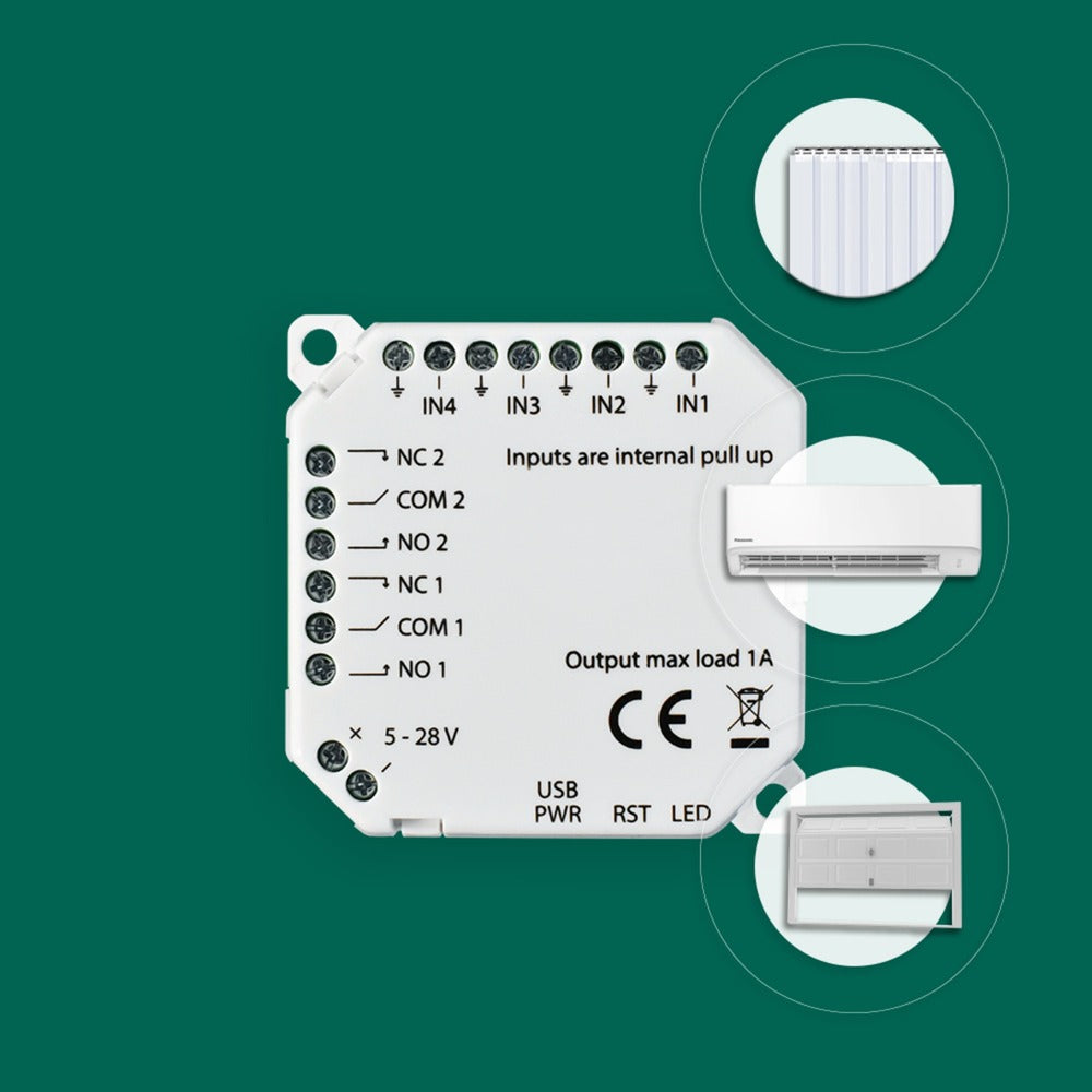 Frient IO Module schakelaar (Wit, Zigbee 3.0)