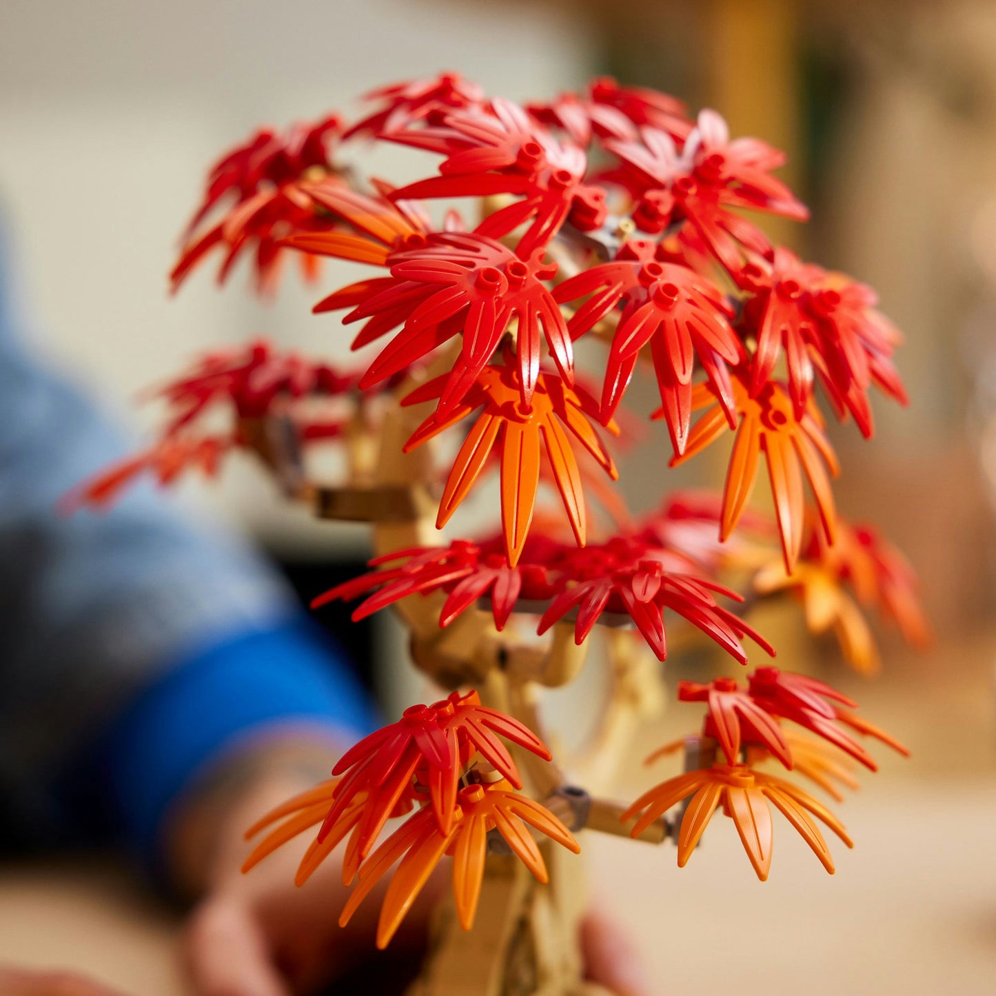 LEGO the botanical collection - japanse esdoorn bonsaiboompje constructiespeelgoed (10348)