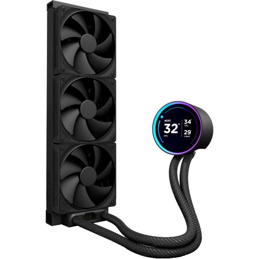 NZXT kraken elite 360 waterkoeling (zwart)