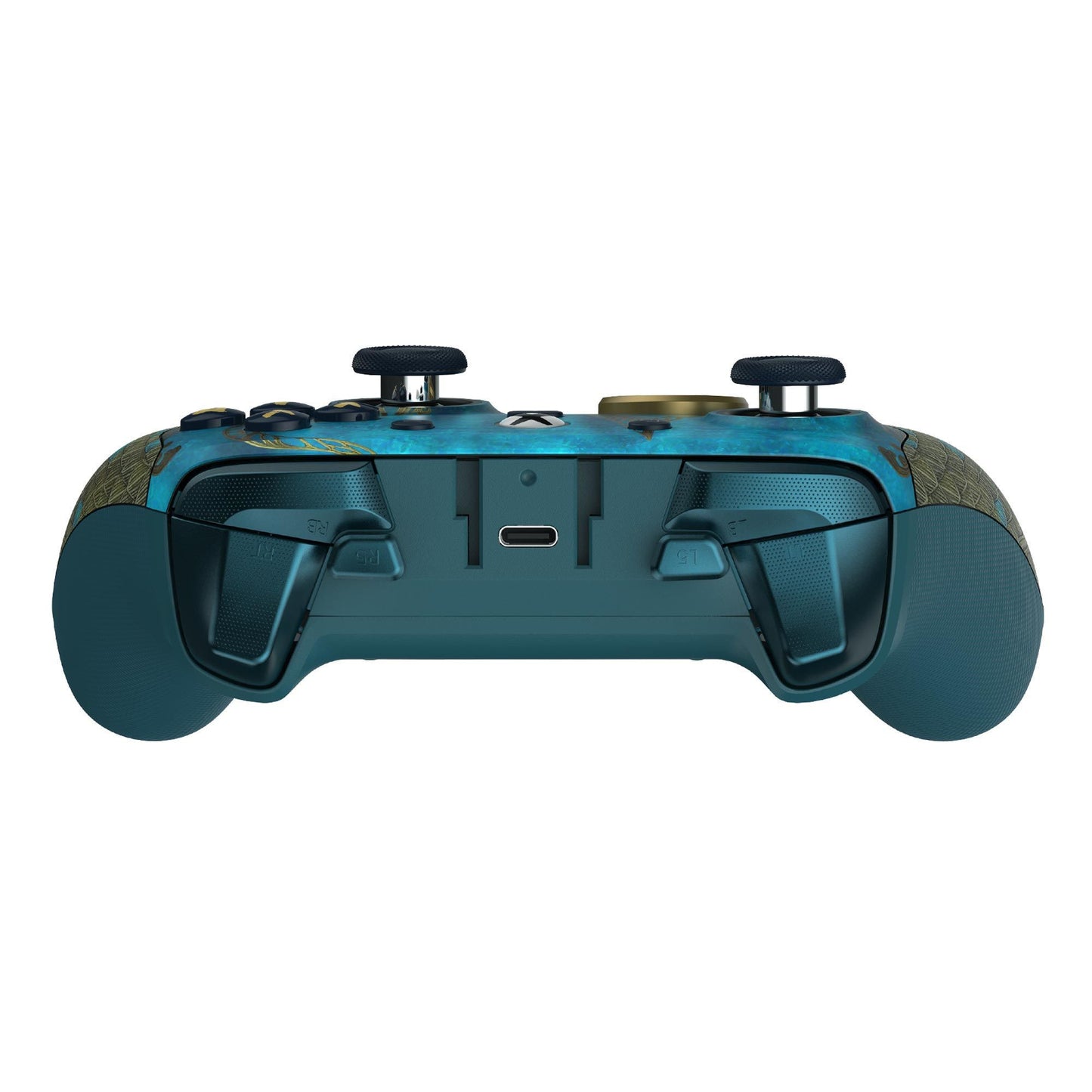 GameSir G7 Pro Tri-Mode - Wuchang Version (Wireless for Xbox) gamepad (Blauw goud, Xbox Series X|S, Xbox One, pc, Android, Steam)