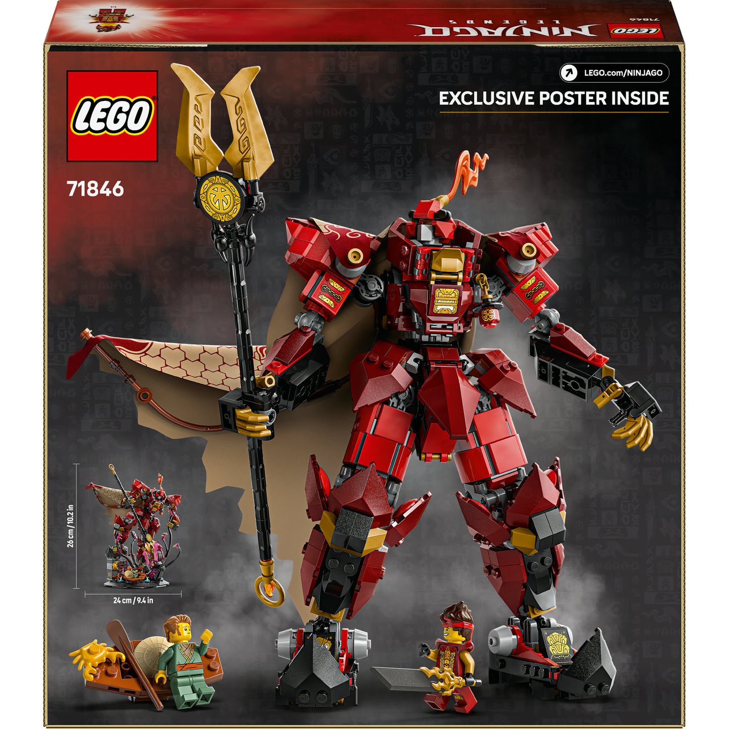 LEGO ninjago 71846 de vuurriddermecha