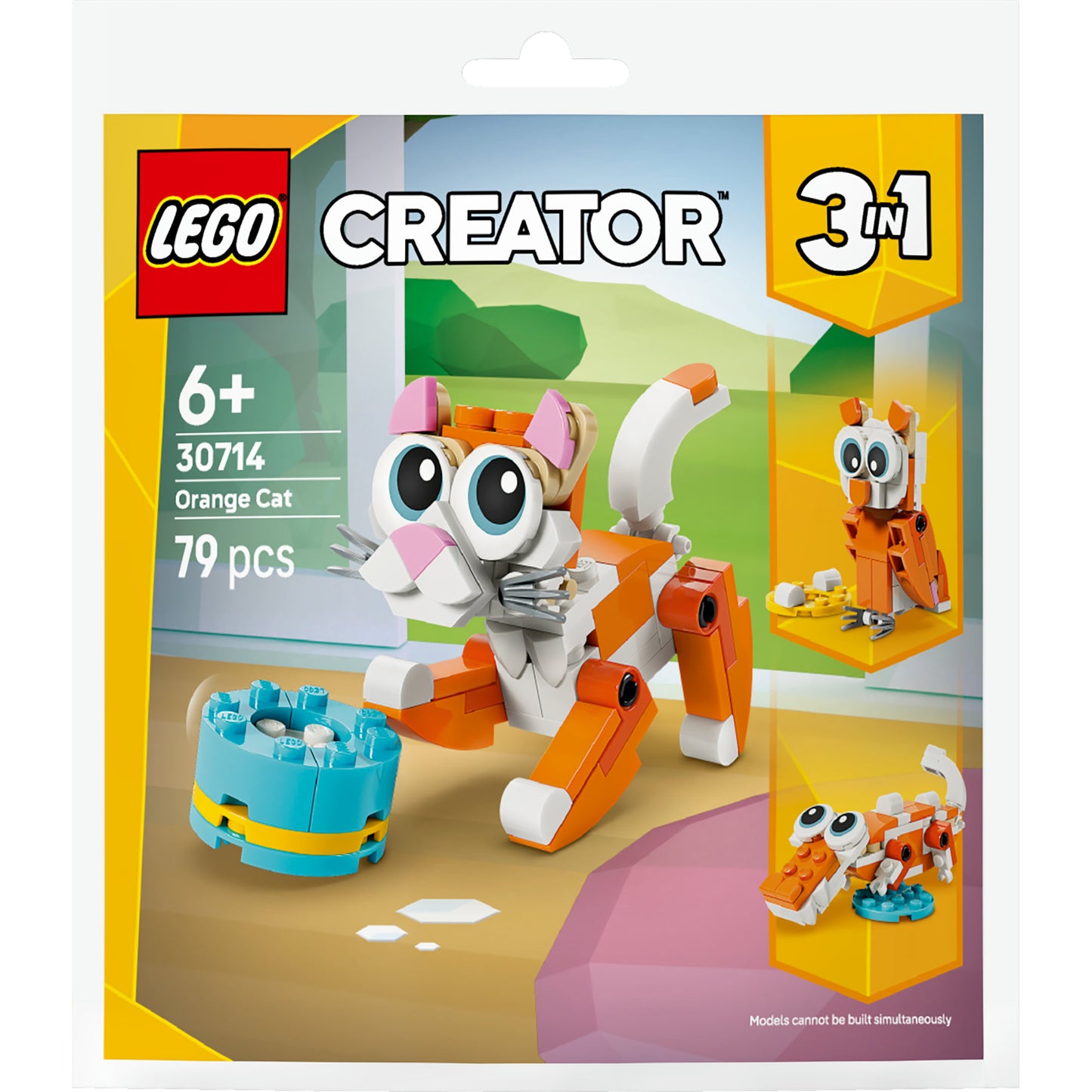 LEGO creator 30714 oranje kat