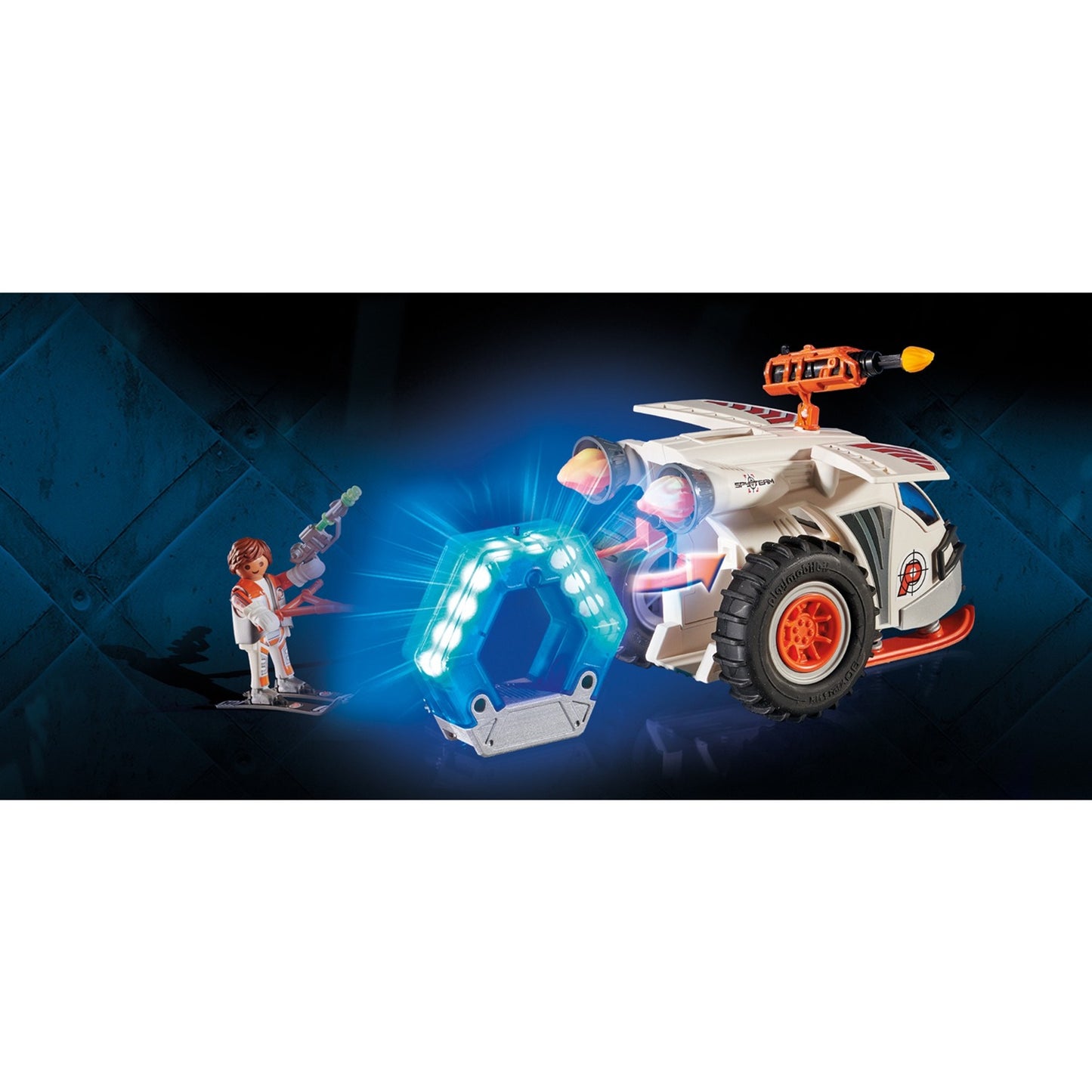 PLAYMOBIL top agents - spy team sneeuwmobiel constructiespeelgoed (70231)