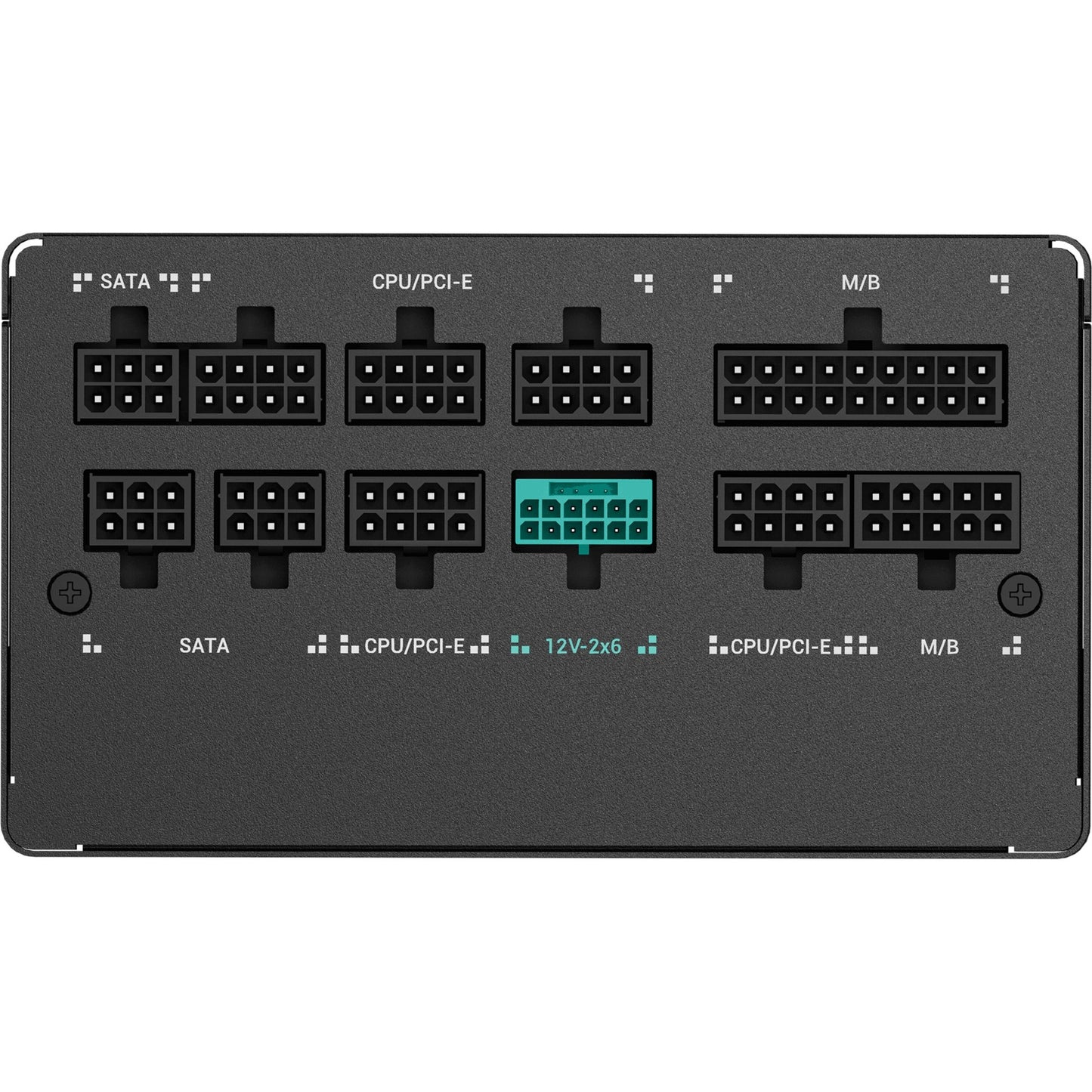 DeepCool pn850m modulaire 850 watt voeding (zwart, 3x pcie)
