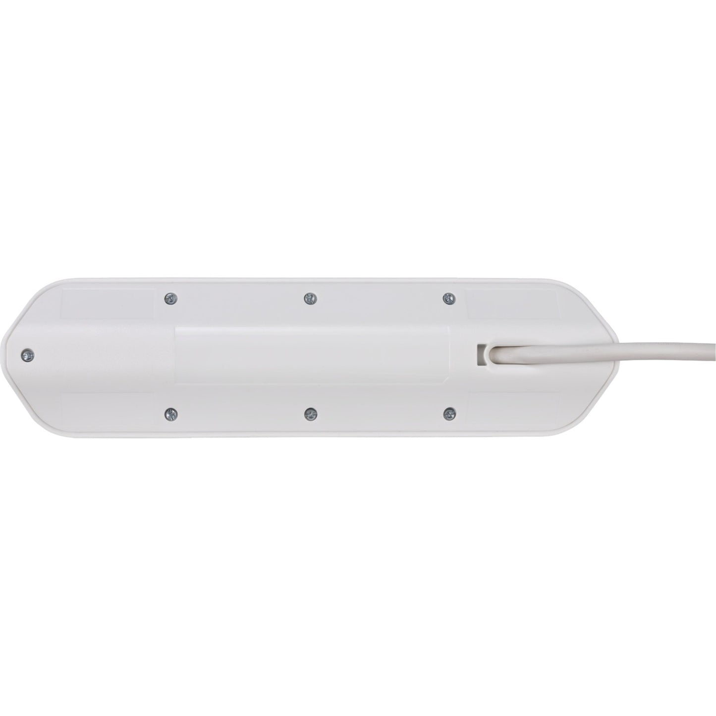 Brennenstuhl estilo hoekstekkerdoos 4-voudig stekkerdoos (wit roestvrij staal, 2x usb)