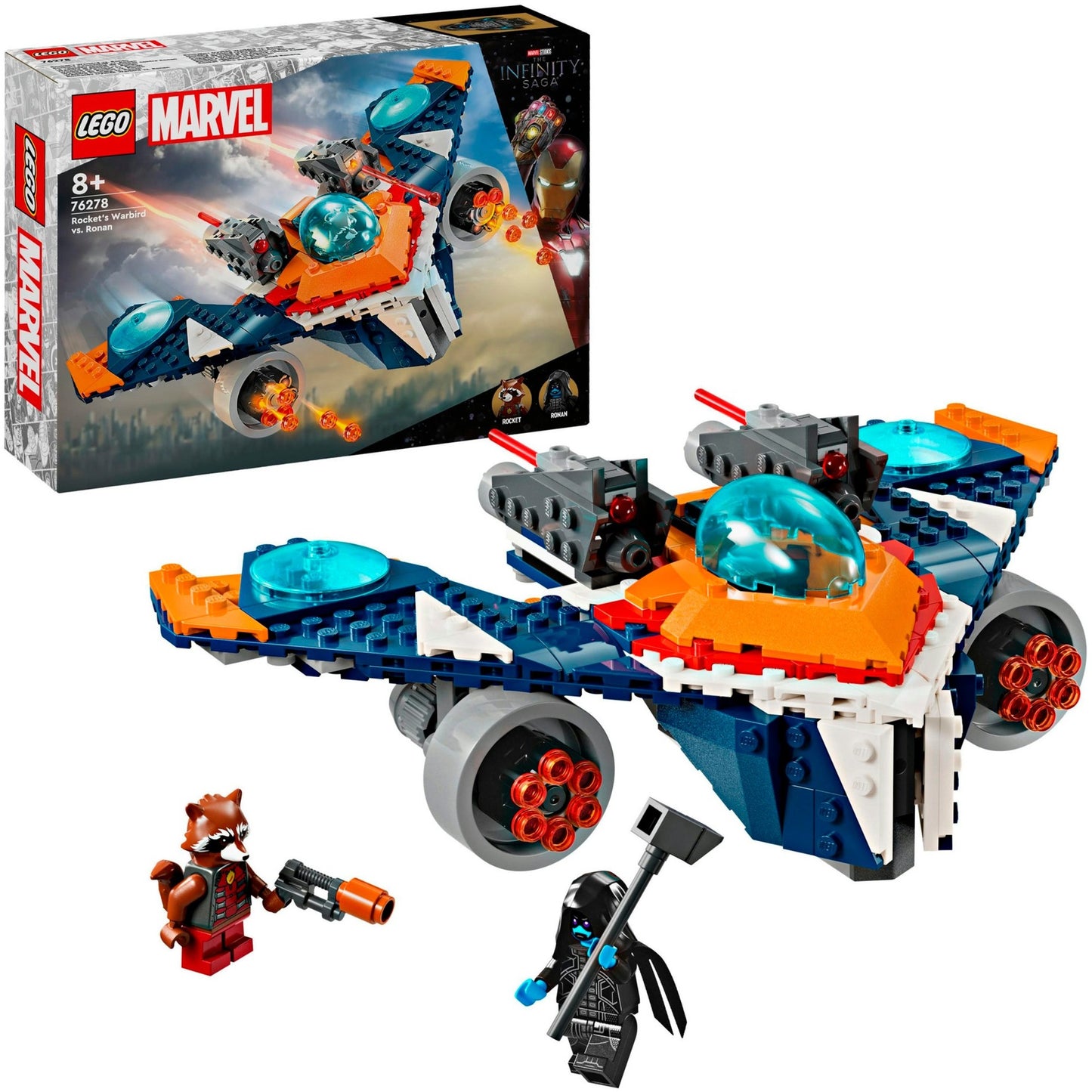 LEGO marvel - rockets warbird vs. ronan constructiespeelgoed (76278)