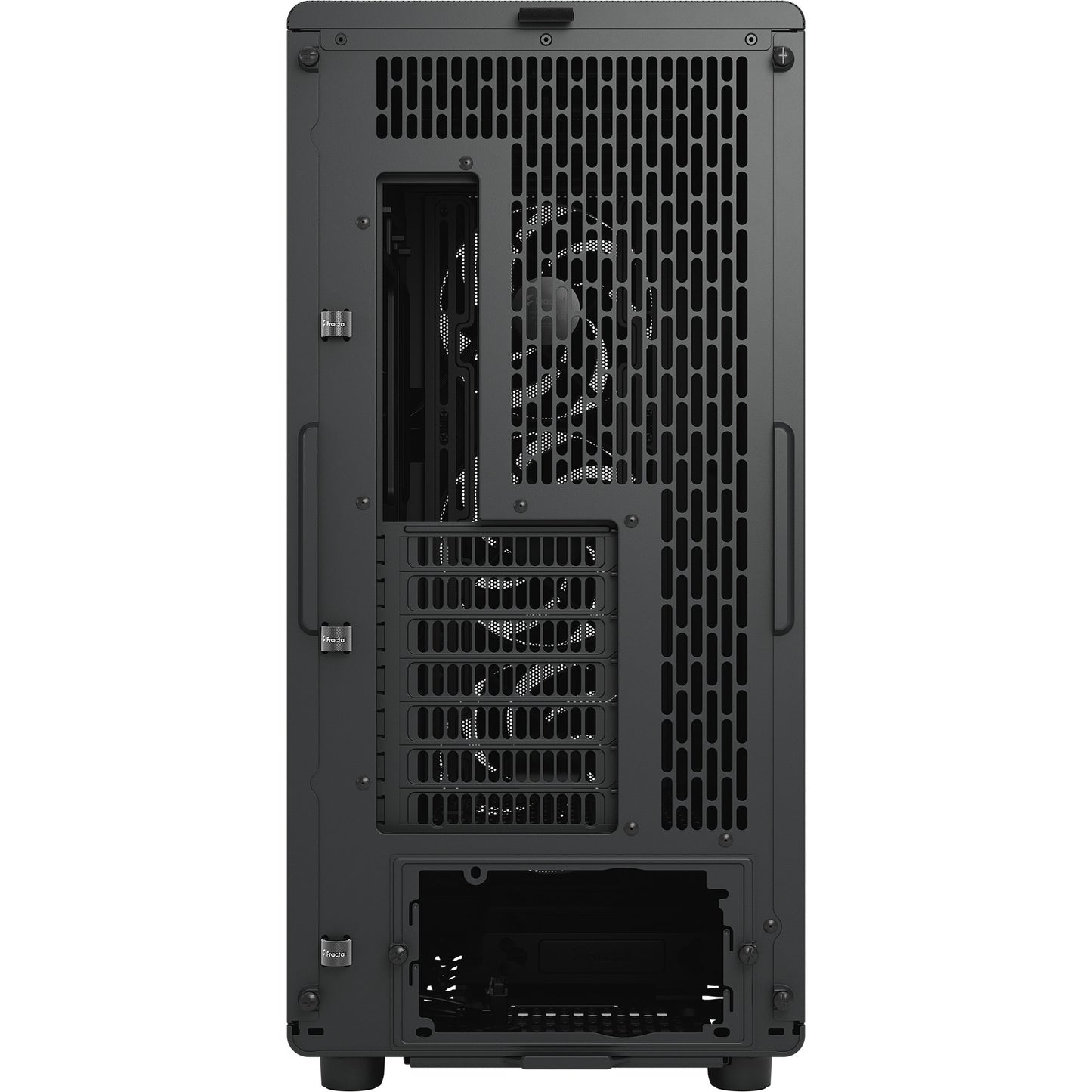 Fractal Design epoch xl solid midi tower behuizing (zwart | 2x usb-a | 1x usb-c)