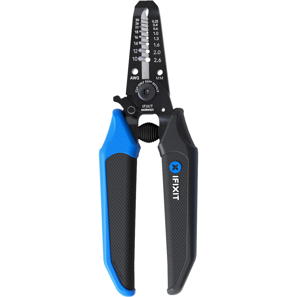 IFixit mandible wire strippers striptang (zwart blauw)